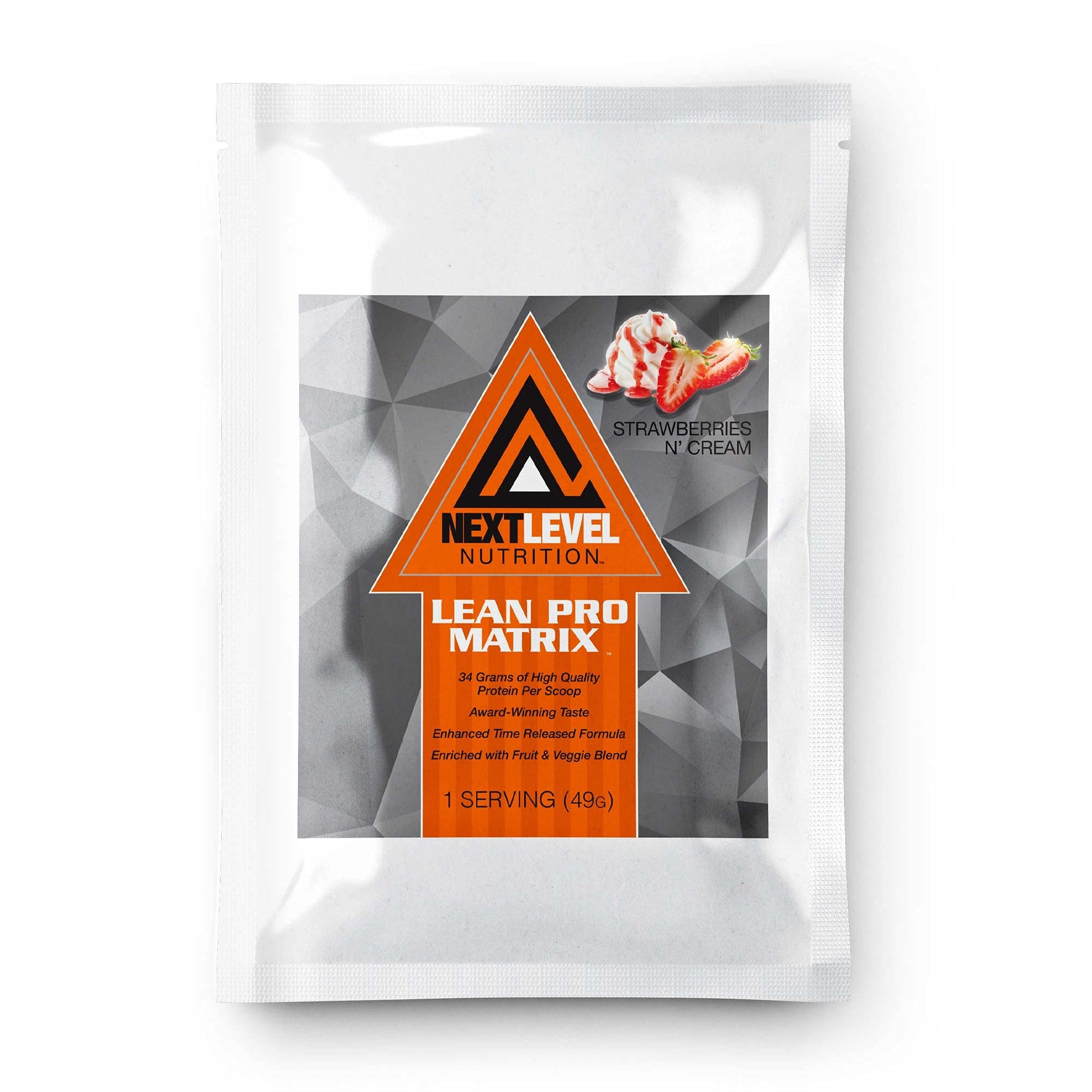Next Level Nutrition Lean Pro Matrix Protein Travel Packs 1 Travel Pack