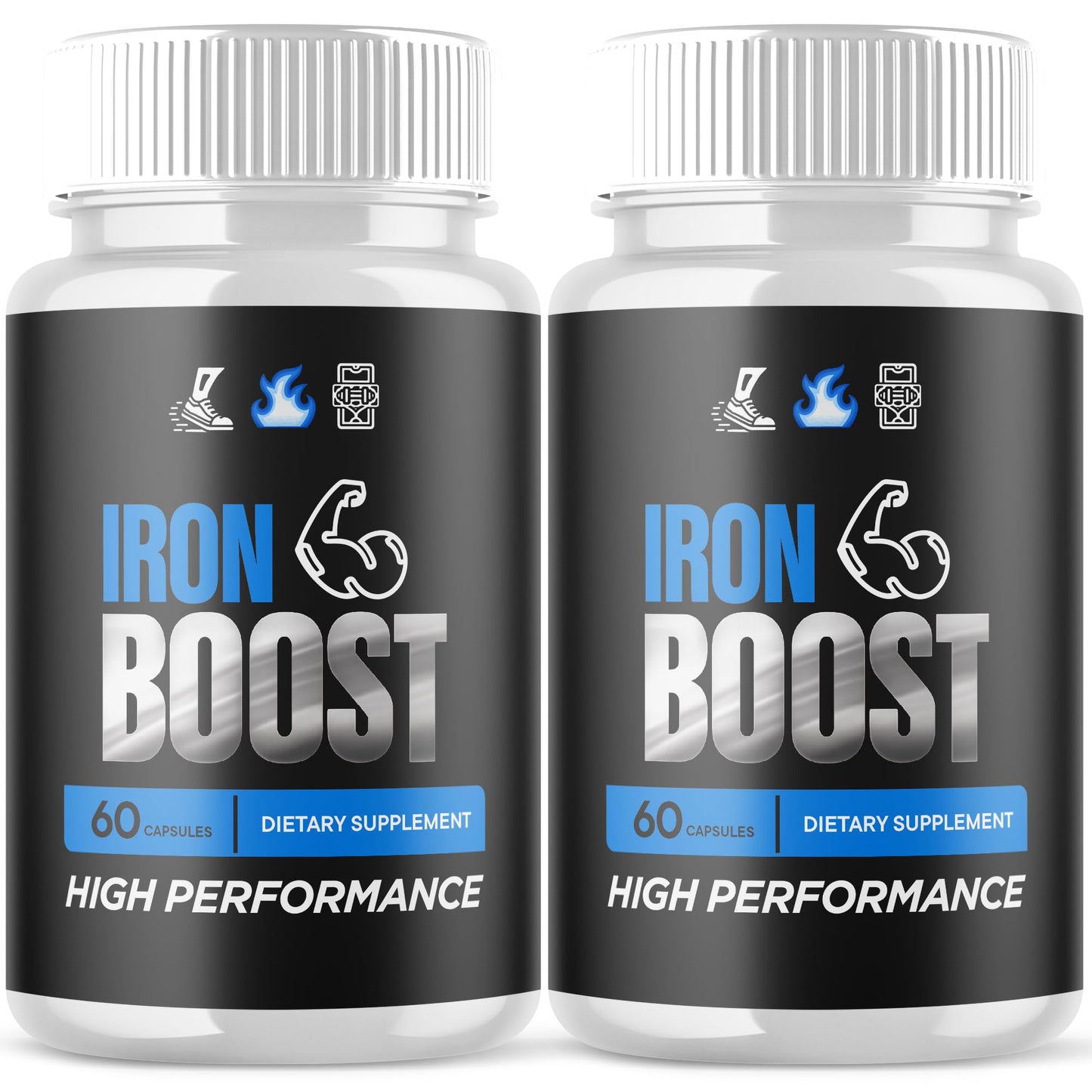 Flex University Iron Boost Capsules, 120 Capsules