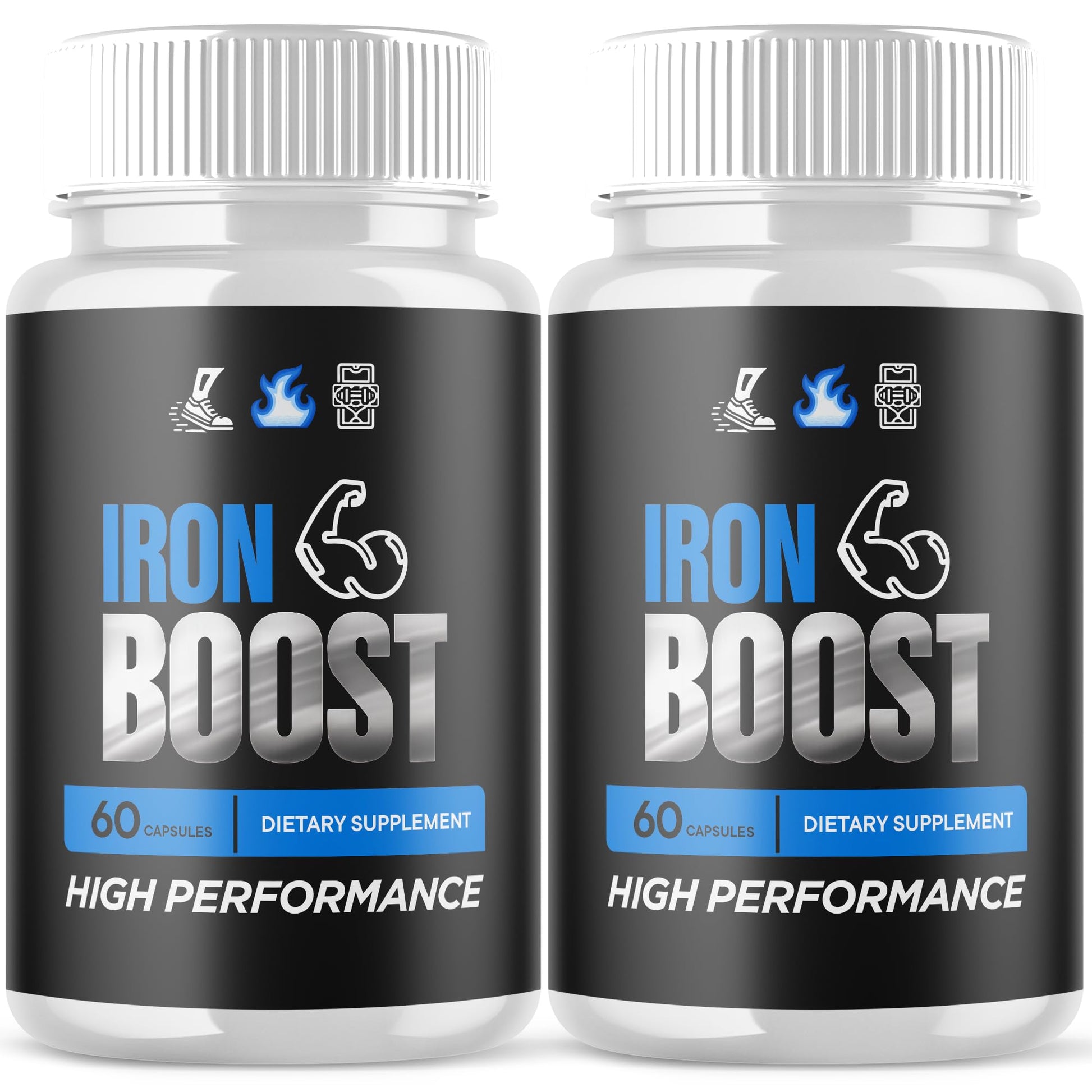 Flex University Iron Boost Capsules, 120 Capsules