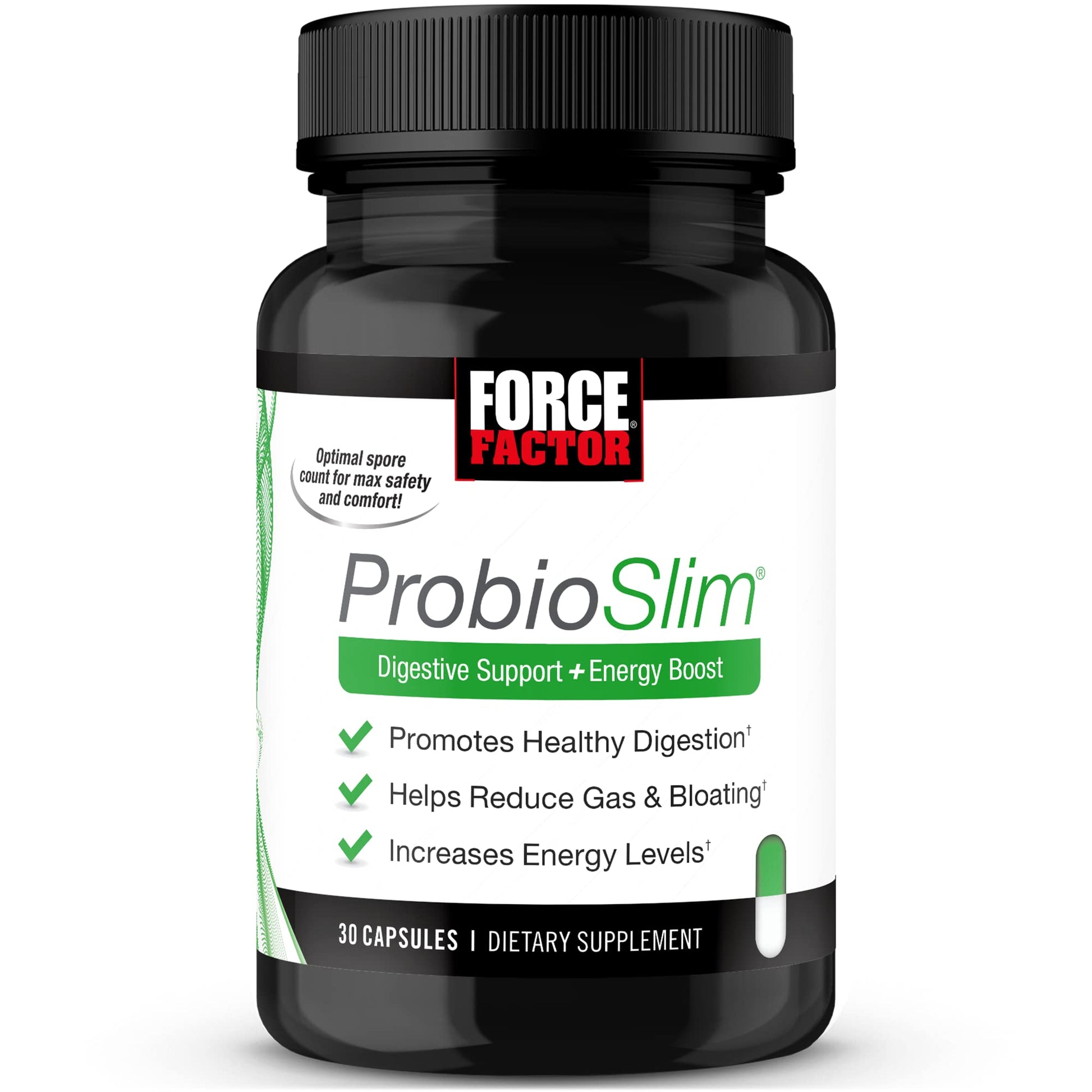 Force Factor ProbioSlim Probiotics for Women and Men, 30 Capsules