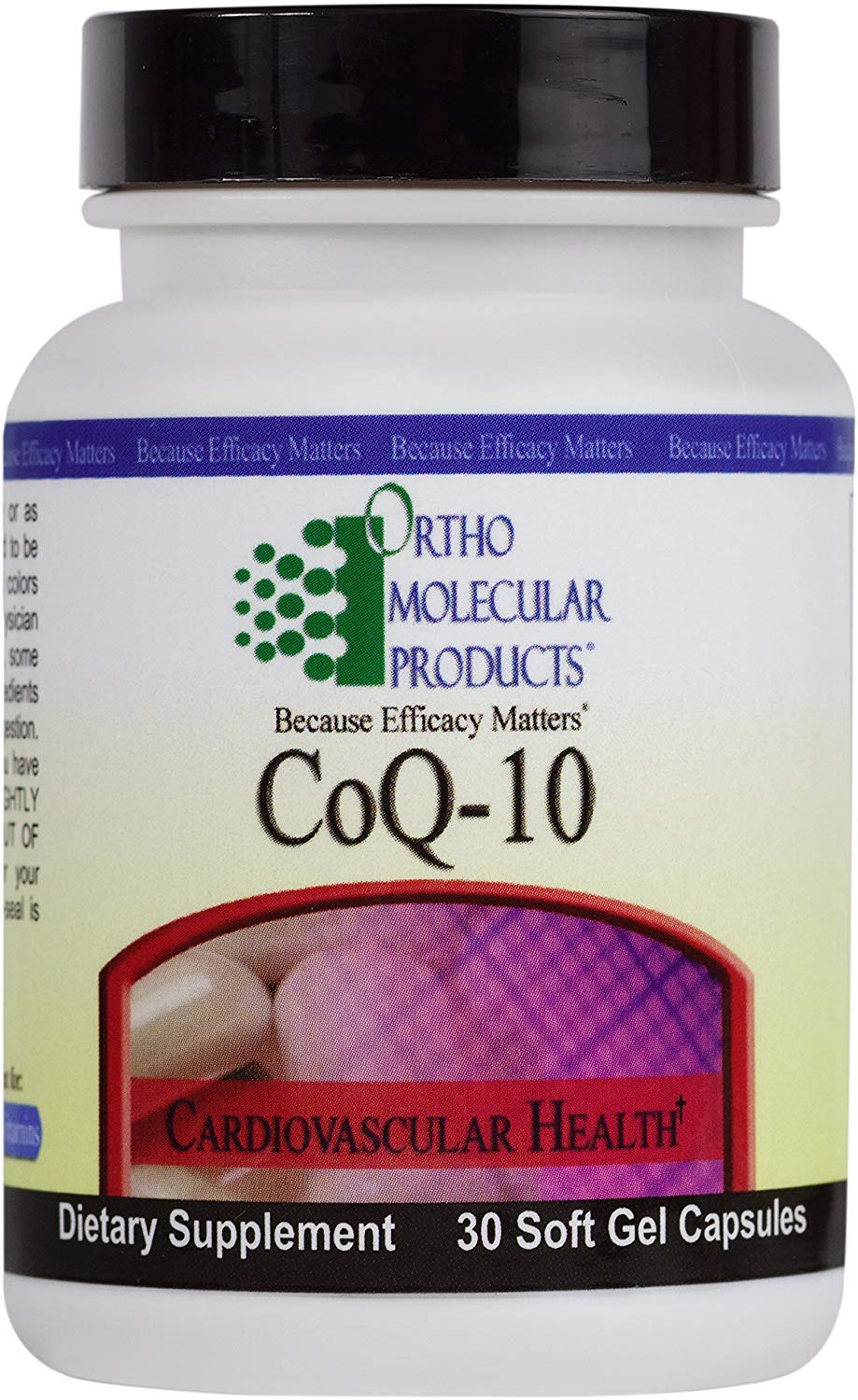 Ortho Molecular Products CoQ-10 100mg Capsule 30 Capsules
