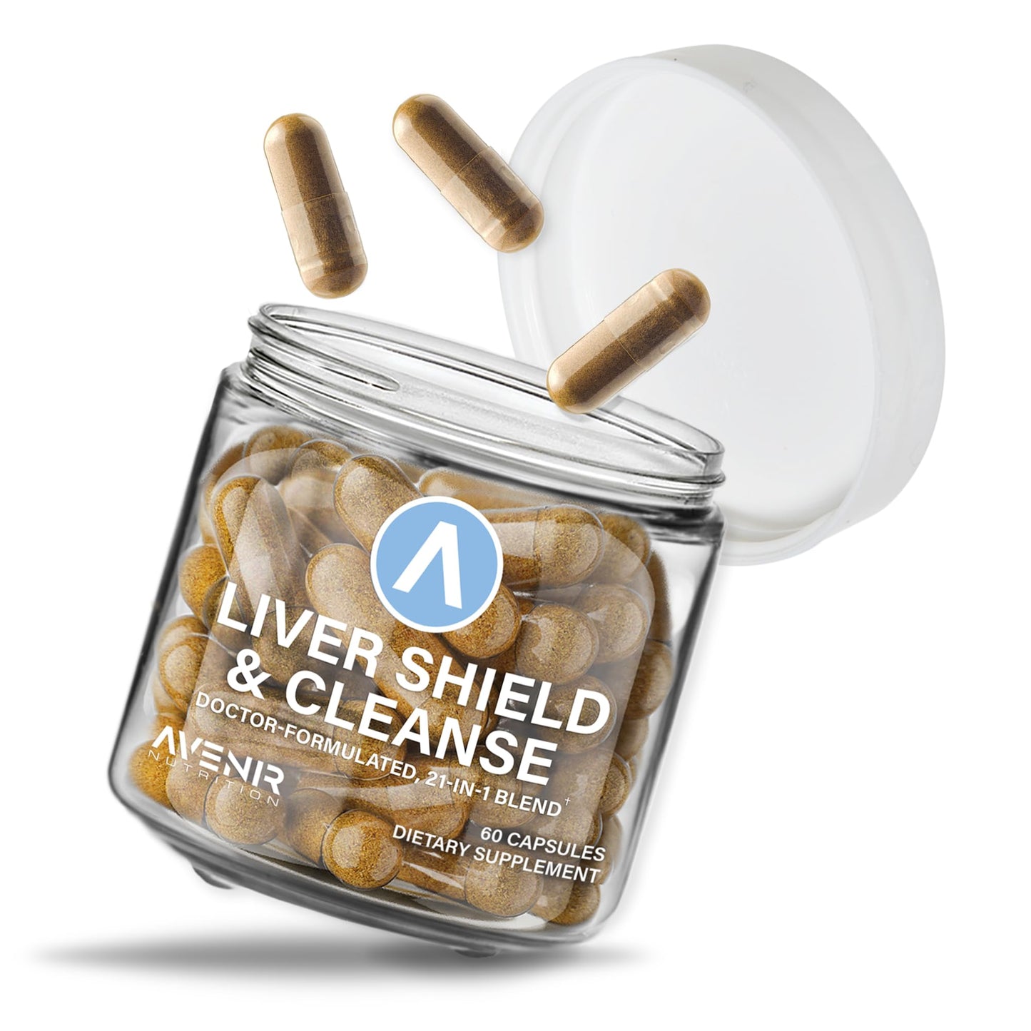 Avenir Nutrition Liver Shield & Cleanse Capsules 60 Count