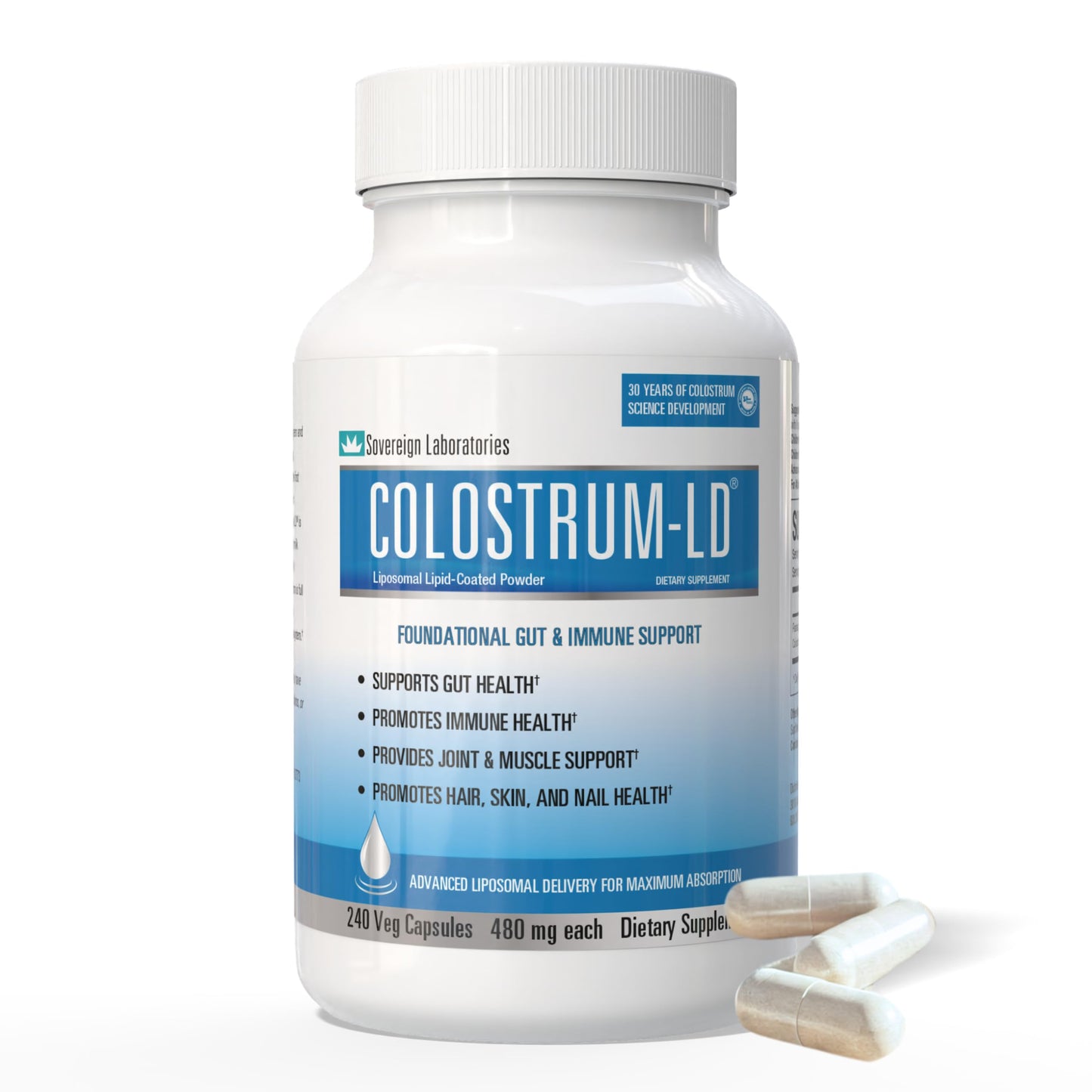 Colostrum-LD Liposomal Capsules 30720 Count