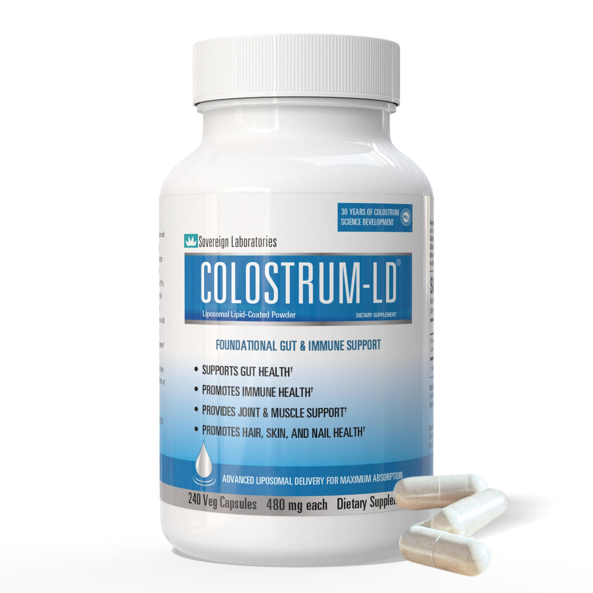 Colostrum-LD Liposomal Capsules 30720 Count