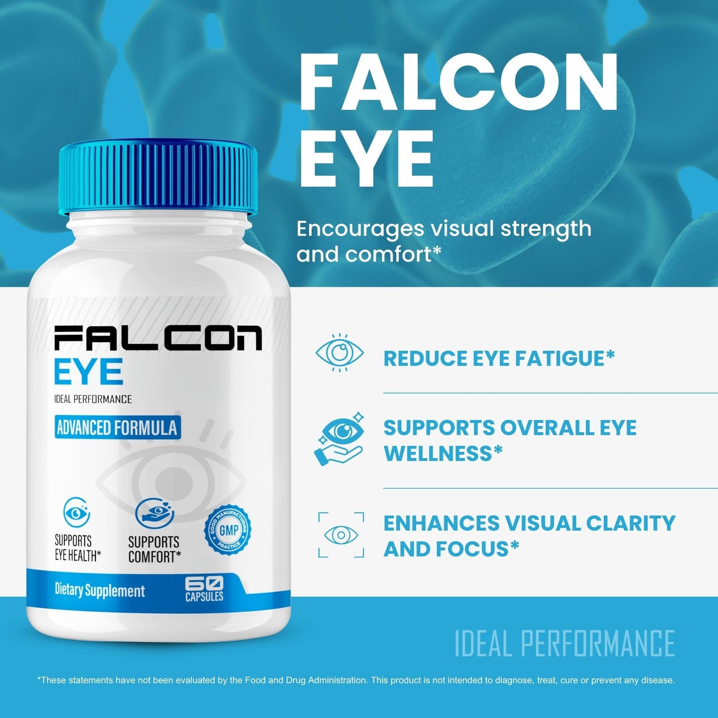 IDEAL PERFORMANCE Falcon Eye 60 Capsules