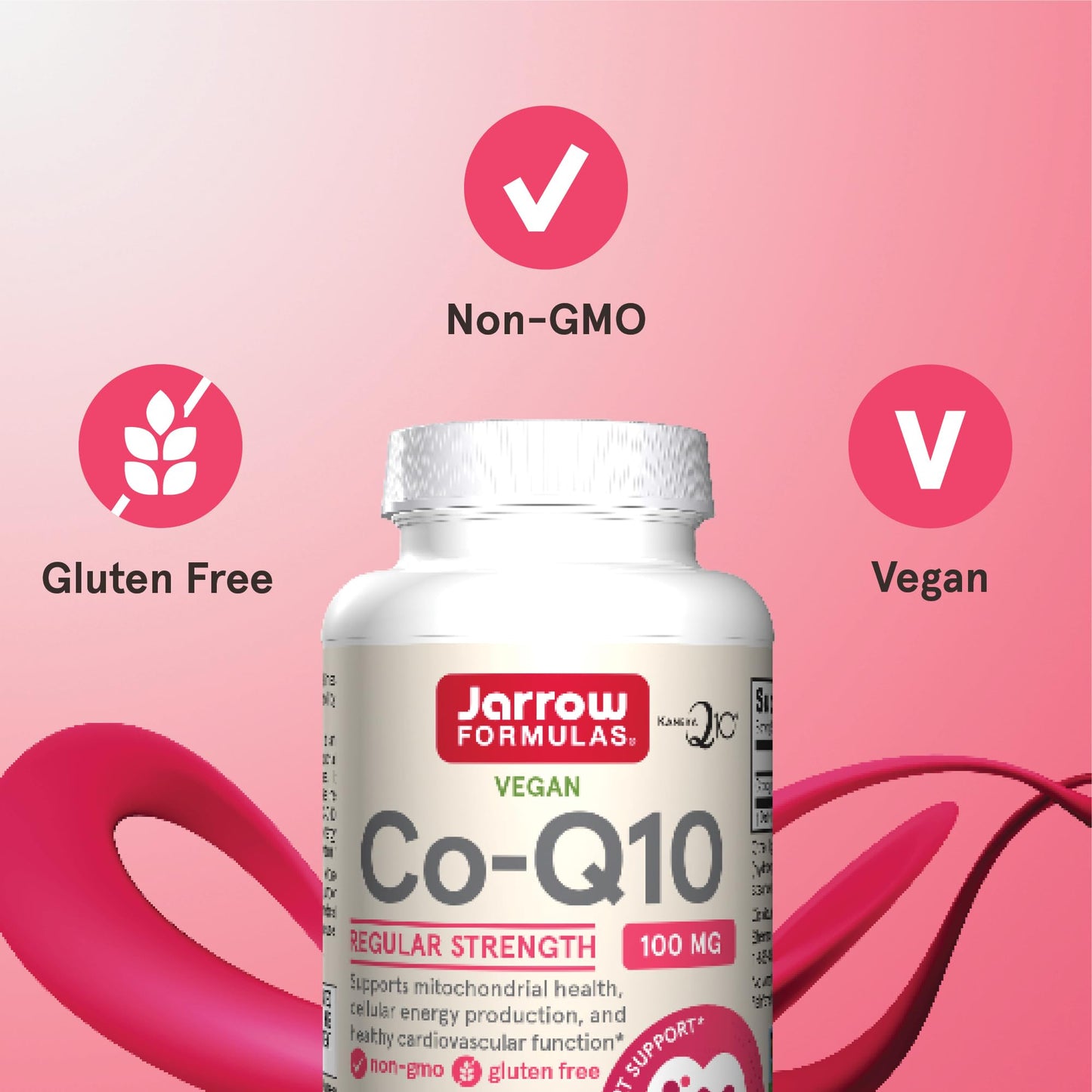 Jarrow Formulas Co-Q10 100 mg 60 Capsules