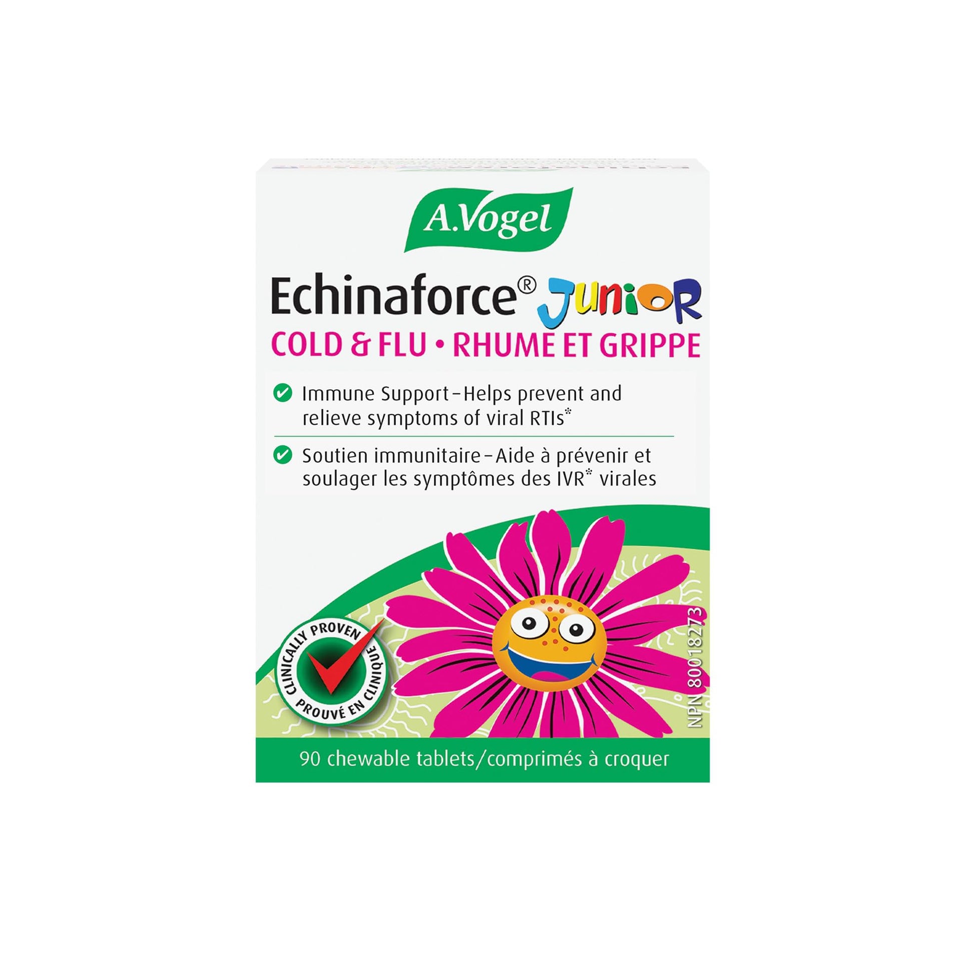 A.Vogel Echinaforce Junior Chewable 90 Count