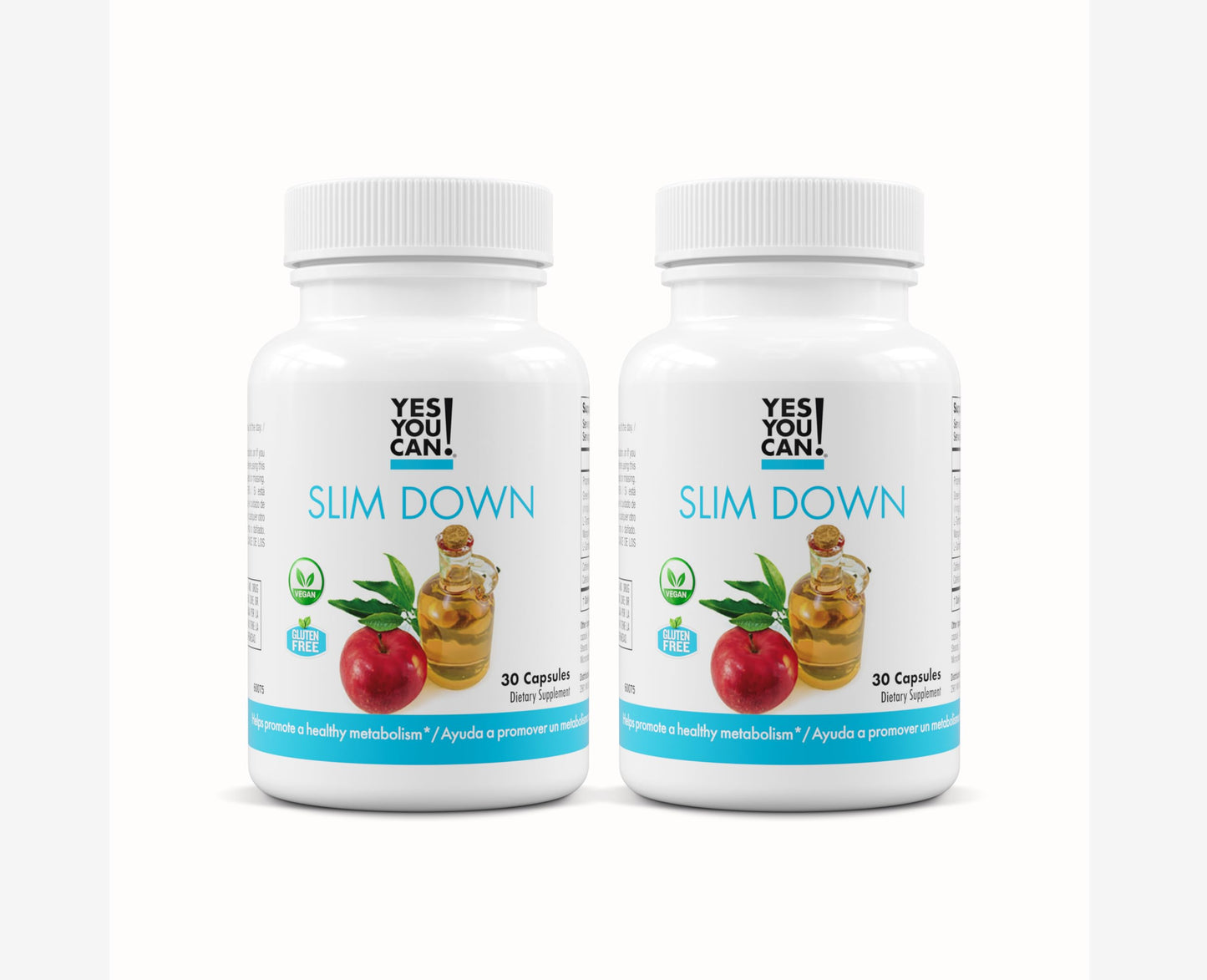 Yes You Can! Slim Down Dietary Supplements 120 Capsules