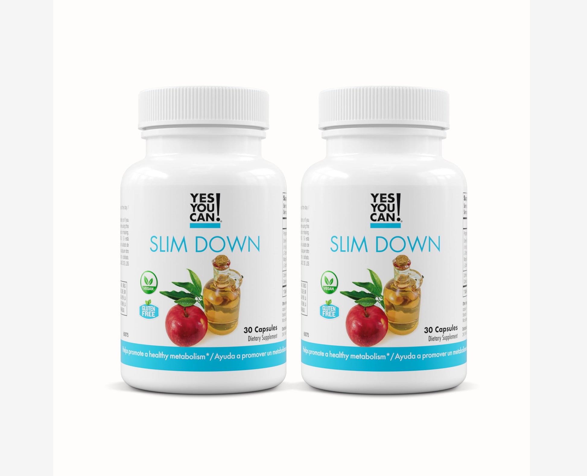 Yes You Can! Slim Down Dietary Supplements 120 Capsules