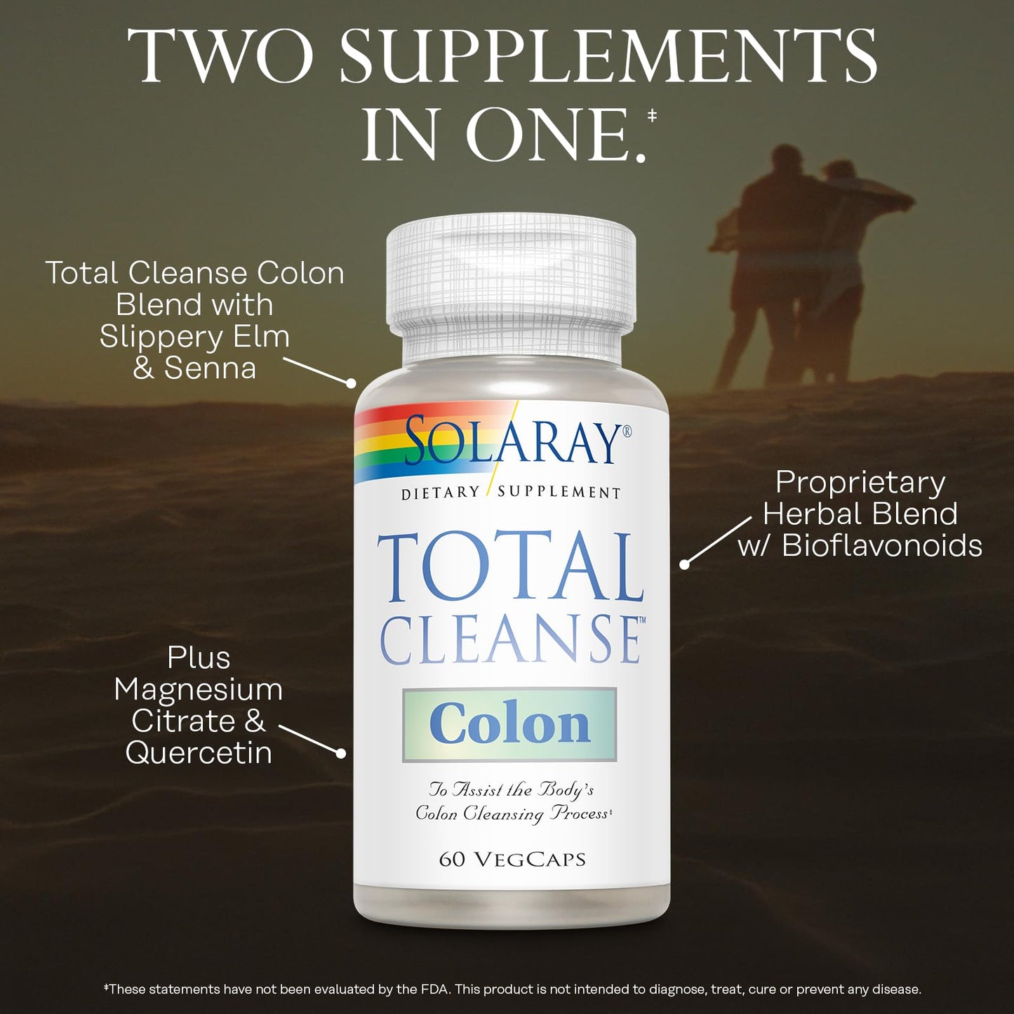 Solaray Total Cleanse Colon Capsules 60