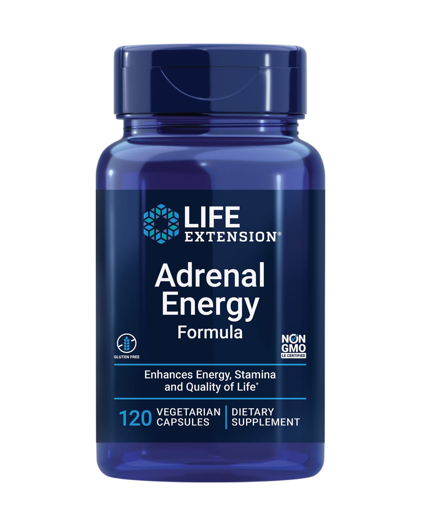 Life Extension Adrenal Energy Formula Capsule, 120 Capsules