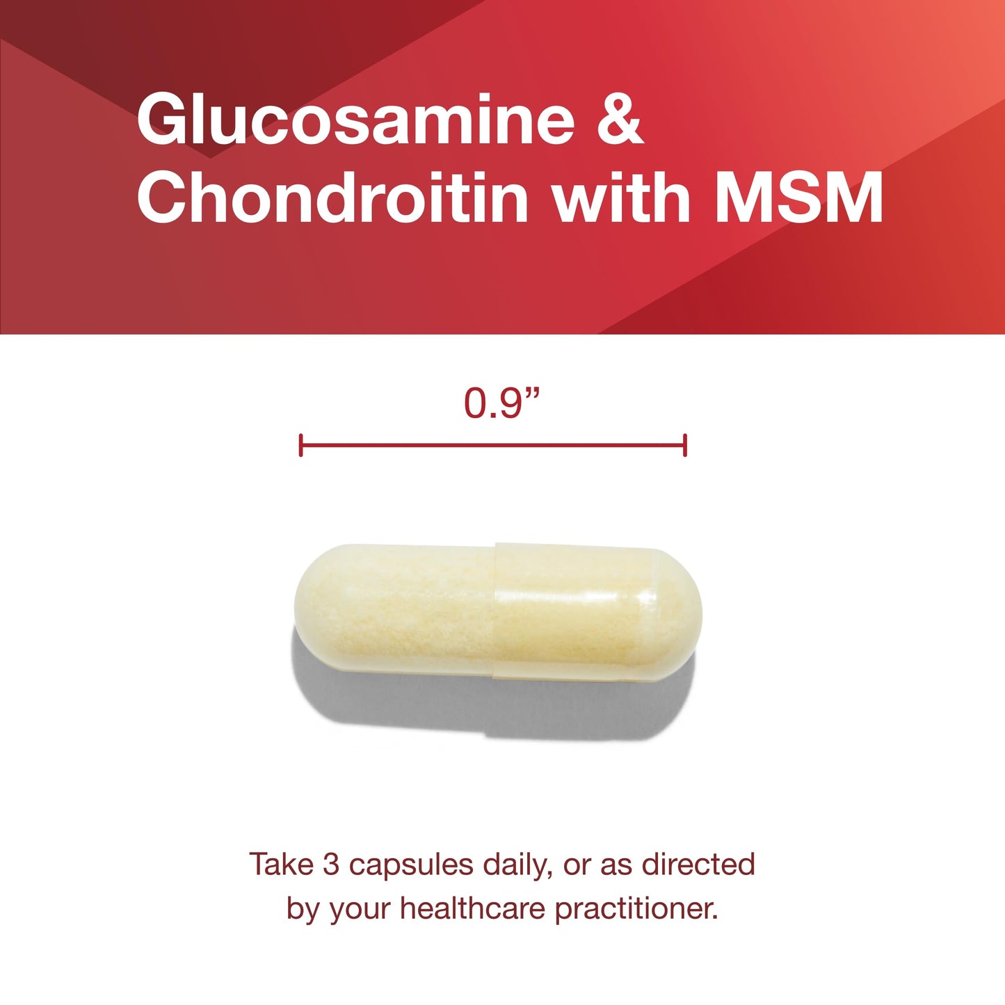 PROTOCOL FOR LIFE BALANCE Glucosamine & Chondroitin with MSM Joint Support 180 Veg Caps
