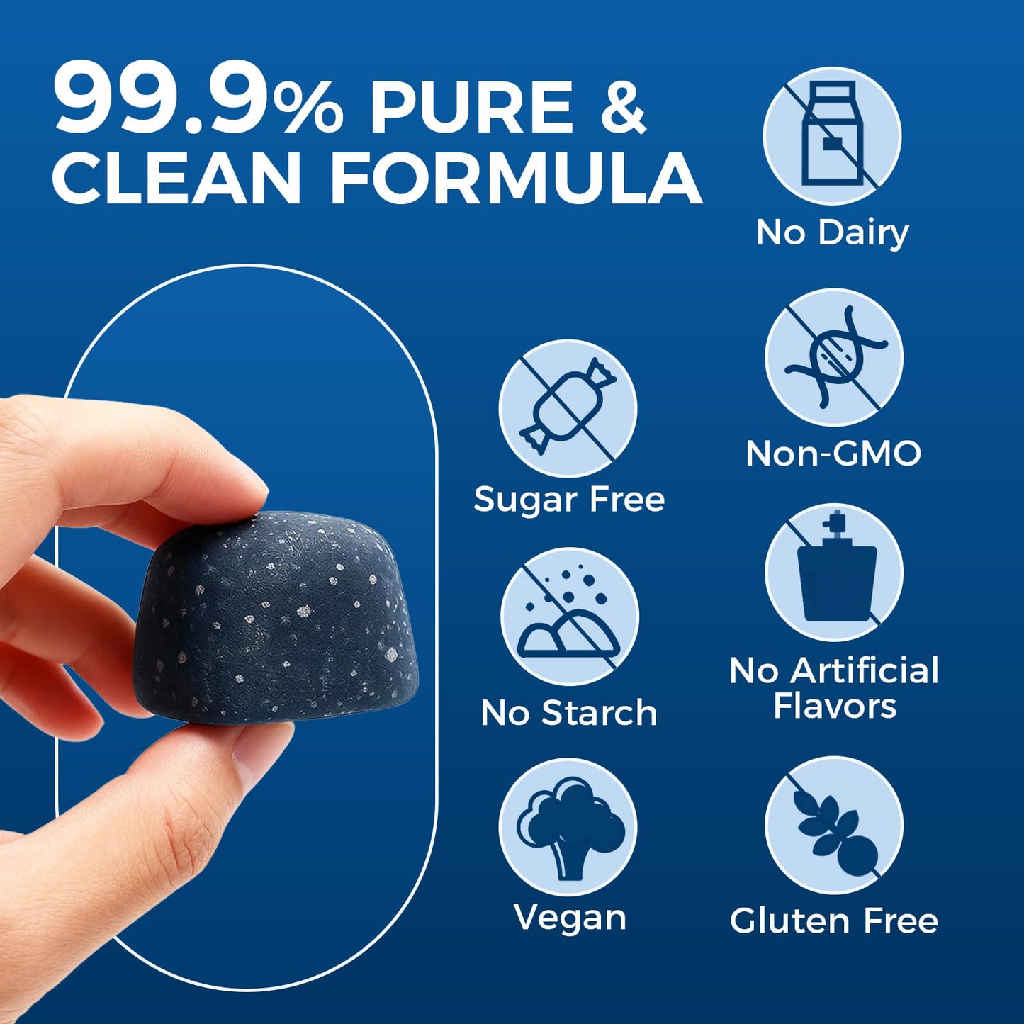 TRUEHEALTHIC Methylene Blue Gummies, 5mg per Gummy, 30 Gummies