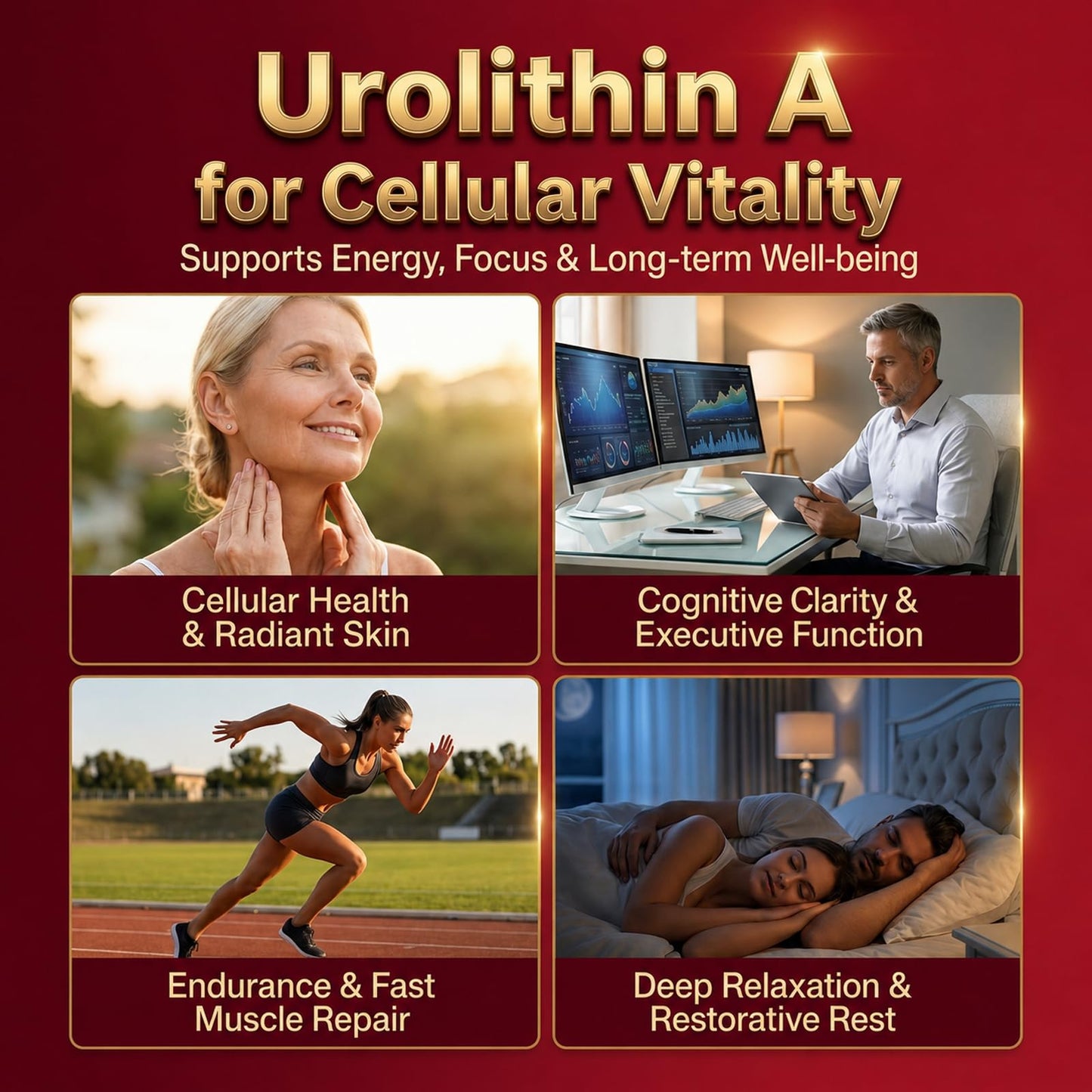 Ncduyde Urolithin A Supplement 180 Capsules