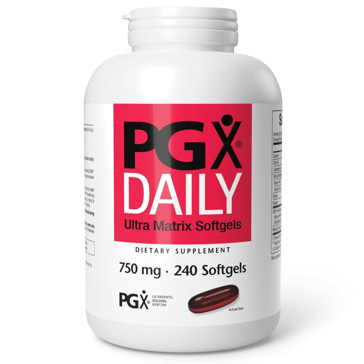 Natural Factors PGX Daily Ultra Matrix, Weight Management Support with MCT Oil Softgel 240