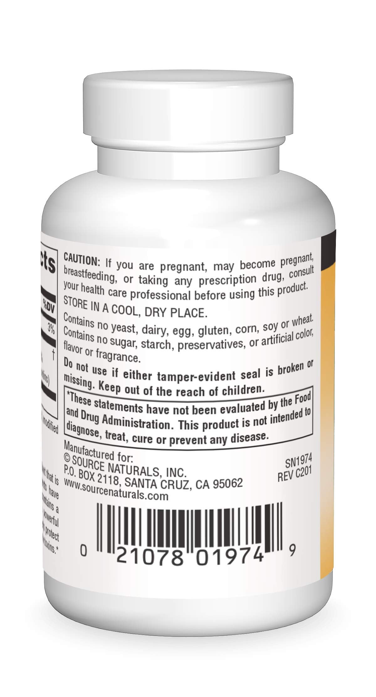 Source Naturals Mangosteen Antioxidant and Immune Support Tablets 60 Count
