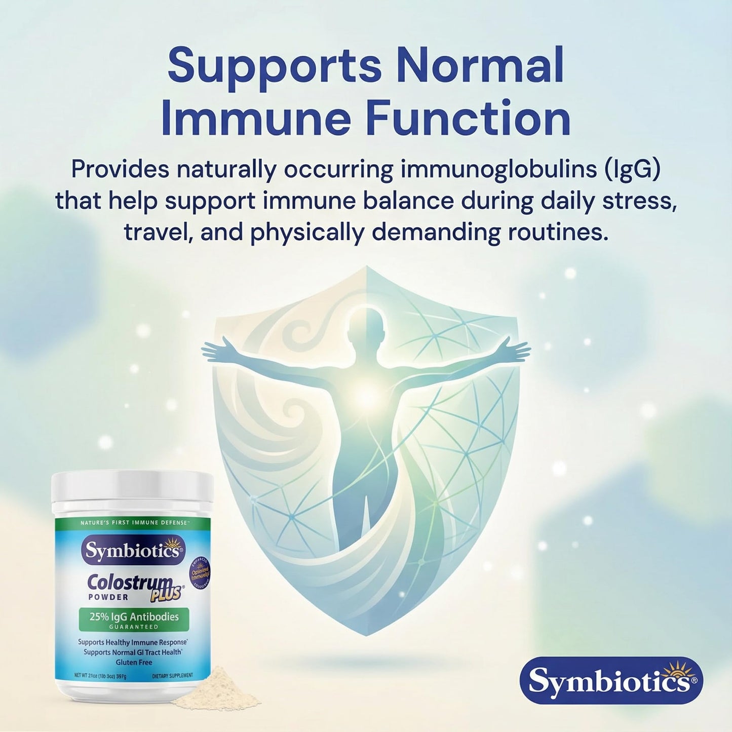 Symbiotics Colostrum Plus Powder 2.25 oz