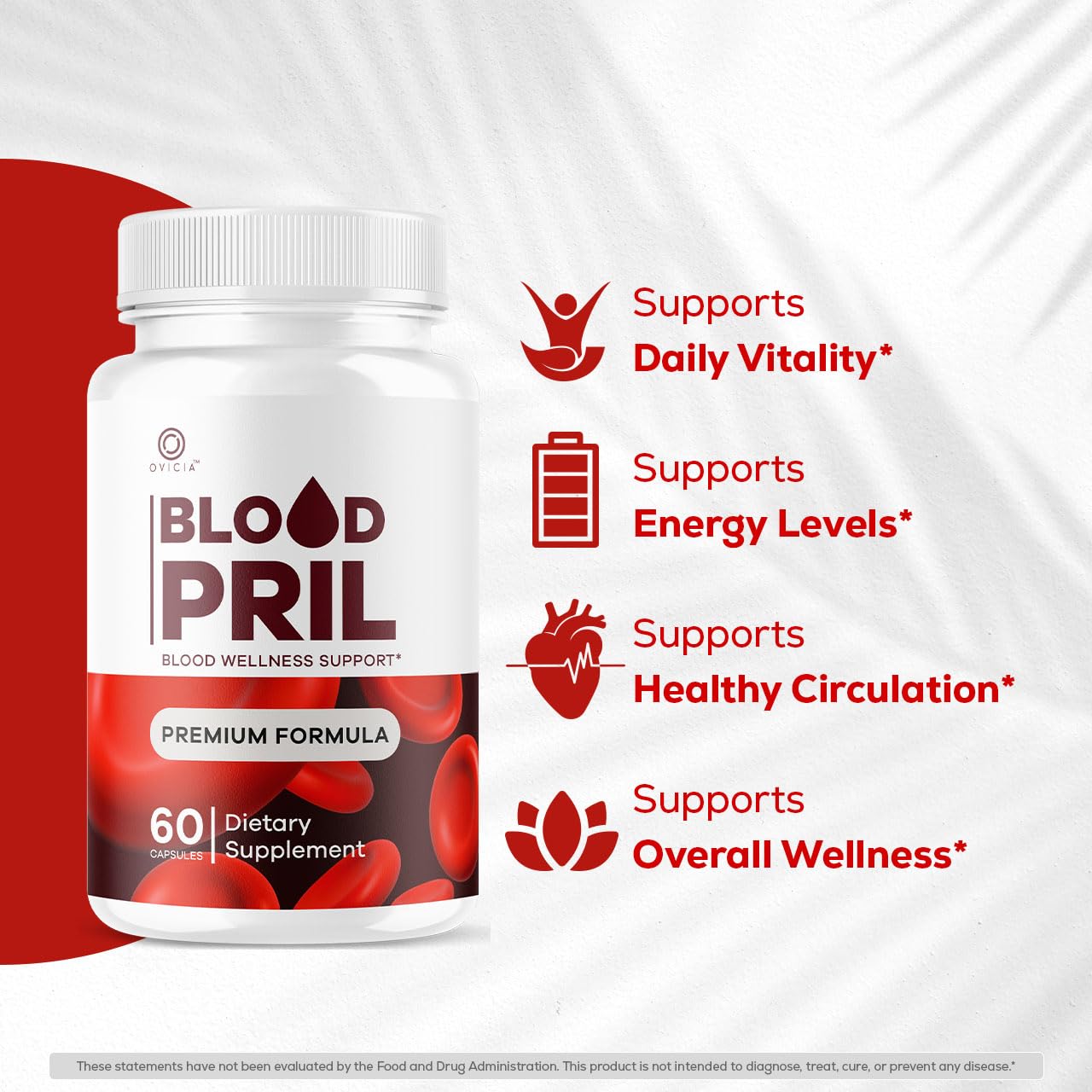 OVICIA Blood Pril Capsules 300 Capsules