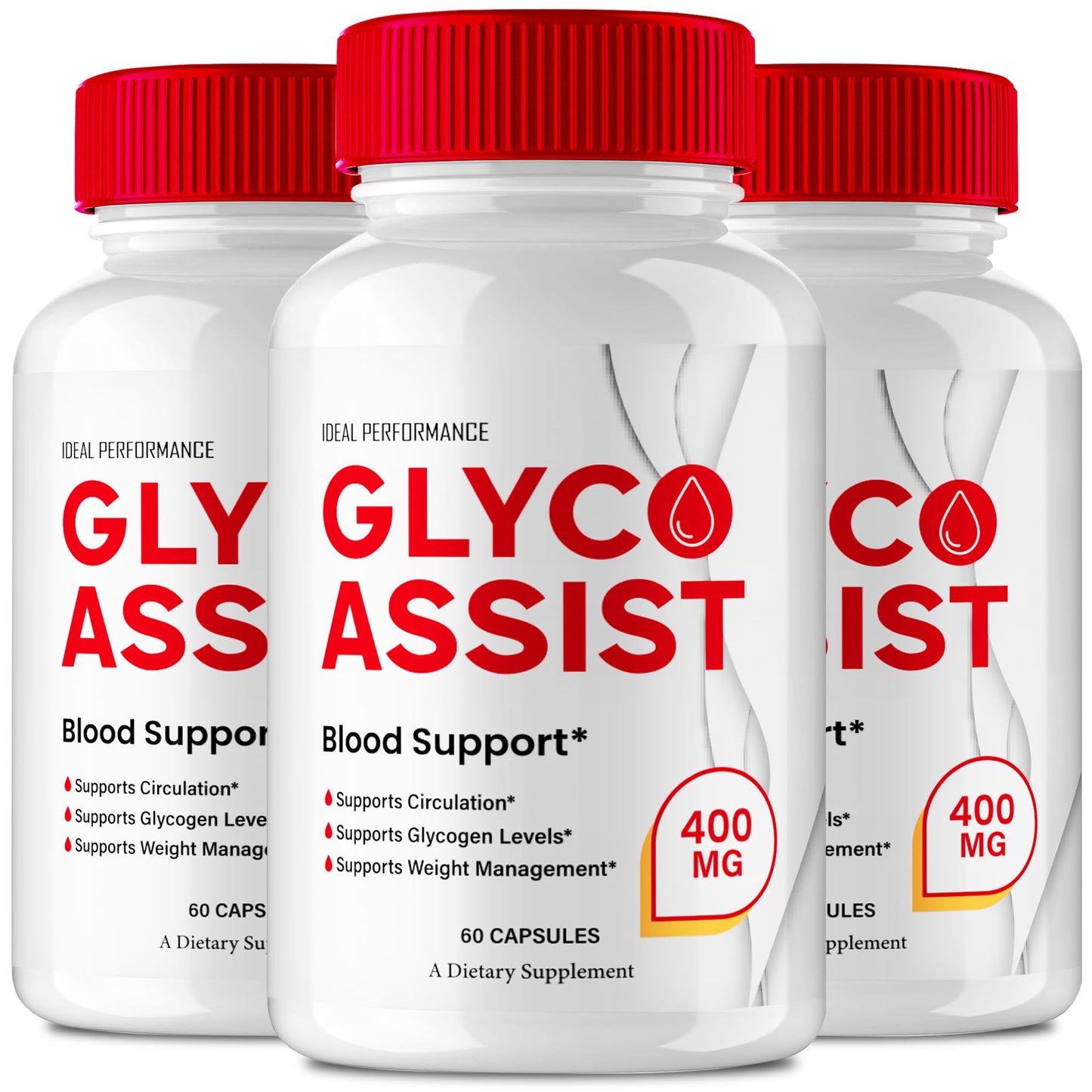 IDEAL PERFORMANCE Glyco Assist Advanced Blood Formula 180 Capsules