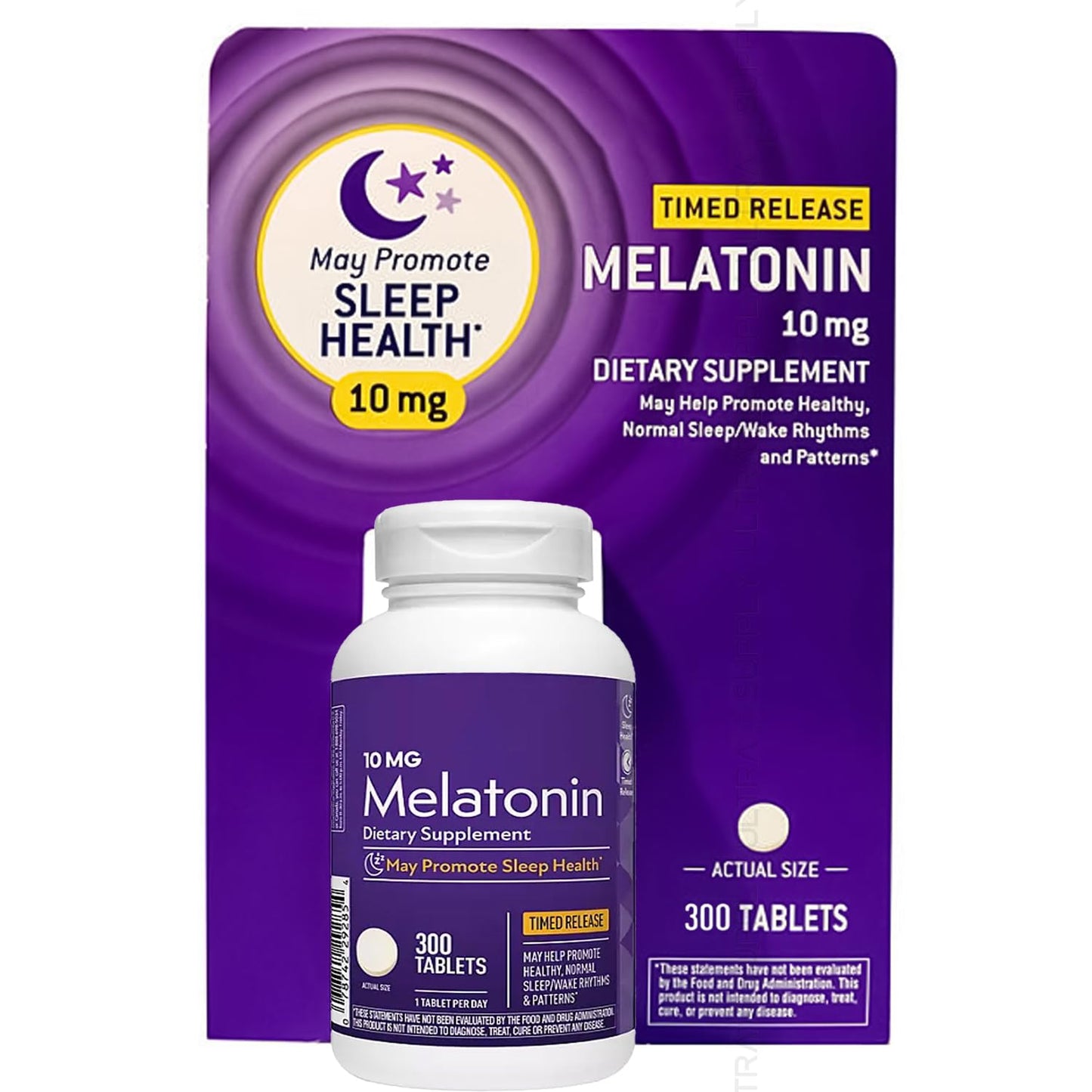 Generic Members Mark Melatonin 10mg Tablets 1 Count