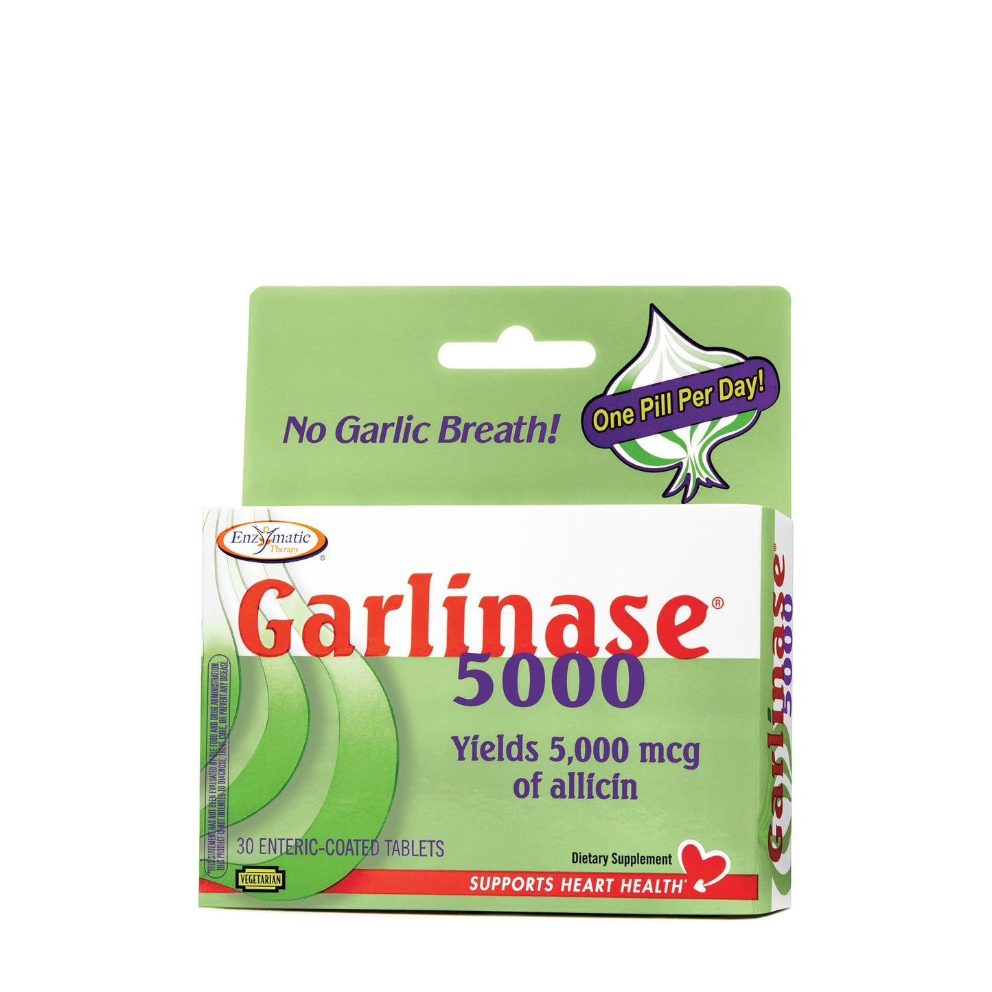 Nature's Way Garlinase Fresh Tablets, 30 Count