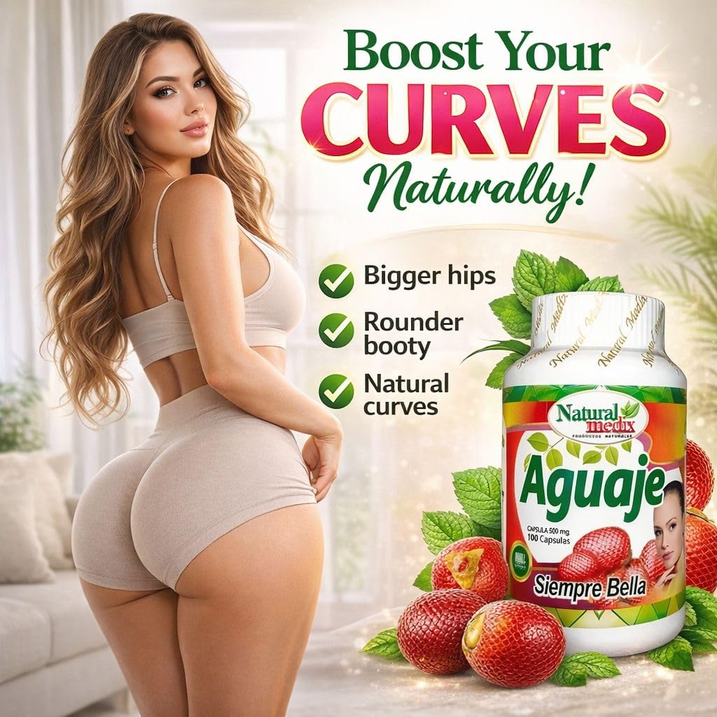 Natural Medix Aguaje Siempre Bella Capsules 100 Count