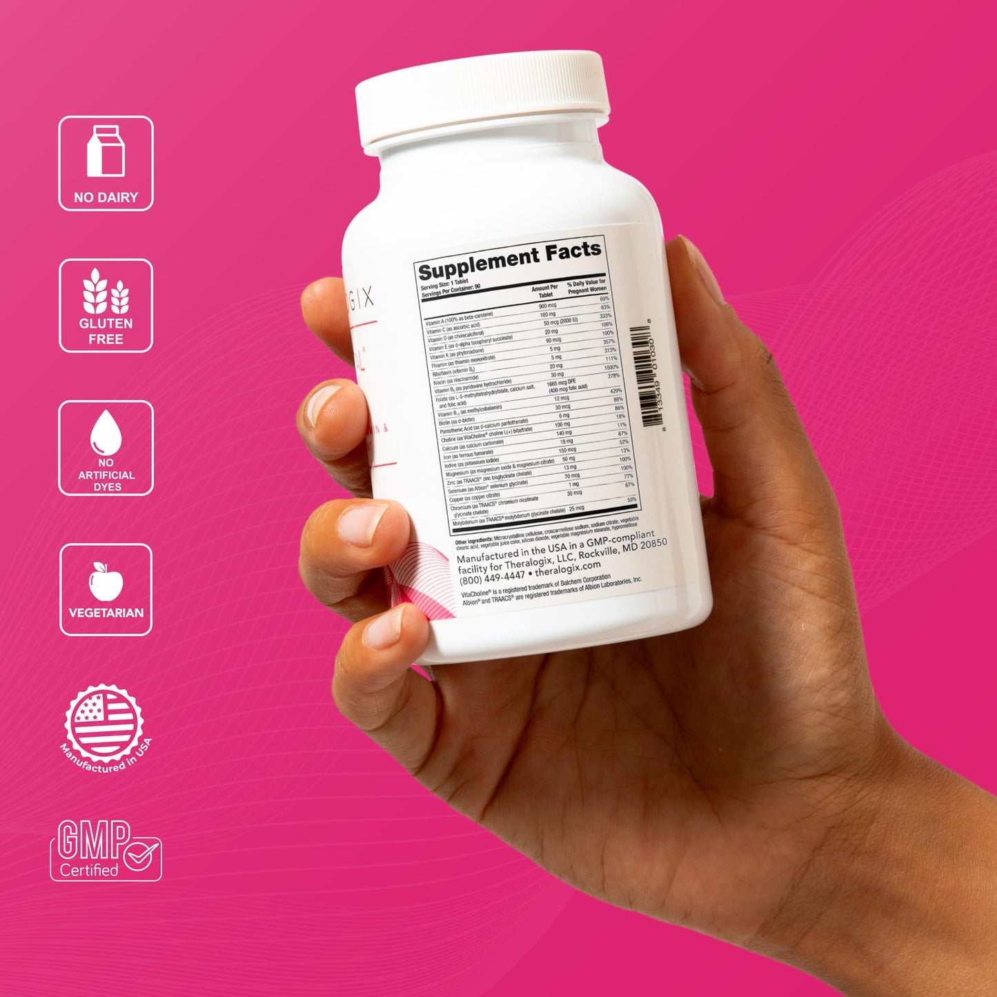 Theralogix NeoQ10 + Theranatal Core Bundle Softgels 180