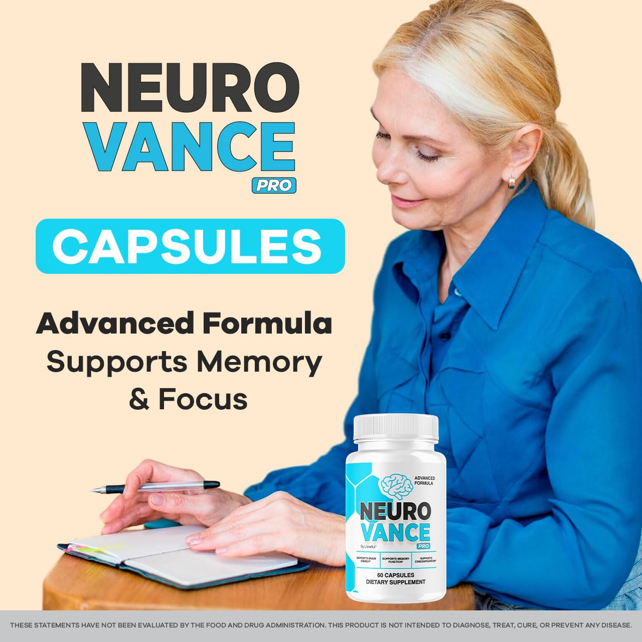 Pharmagetics Neuro Vance Pro Capsule, 60 Capsules