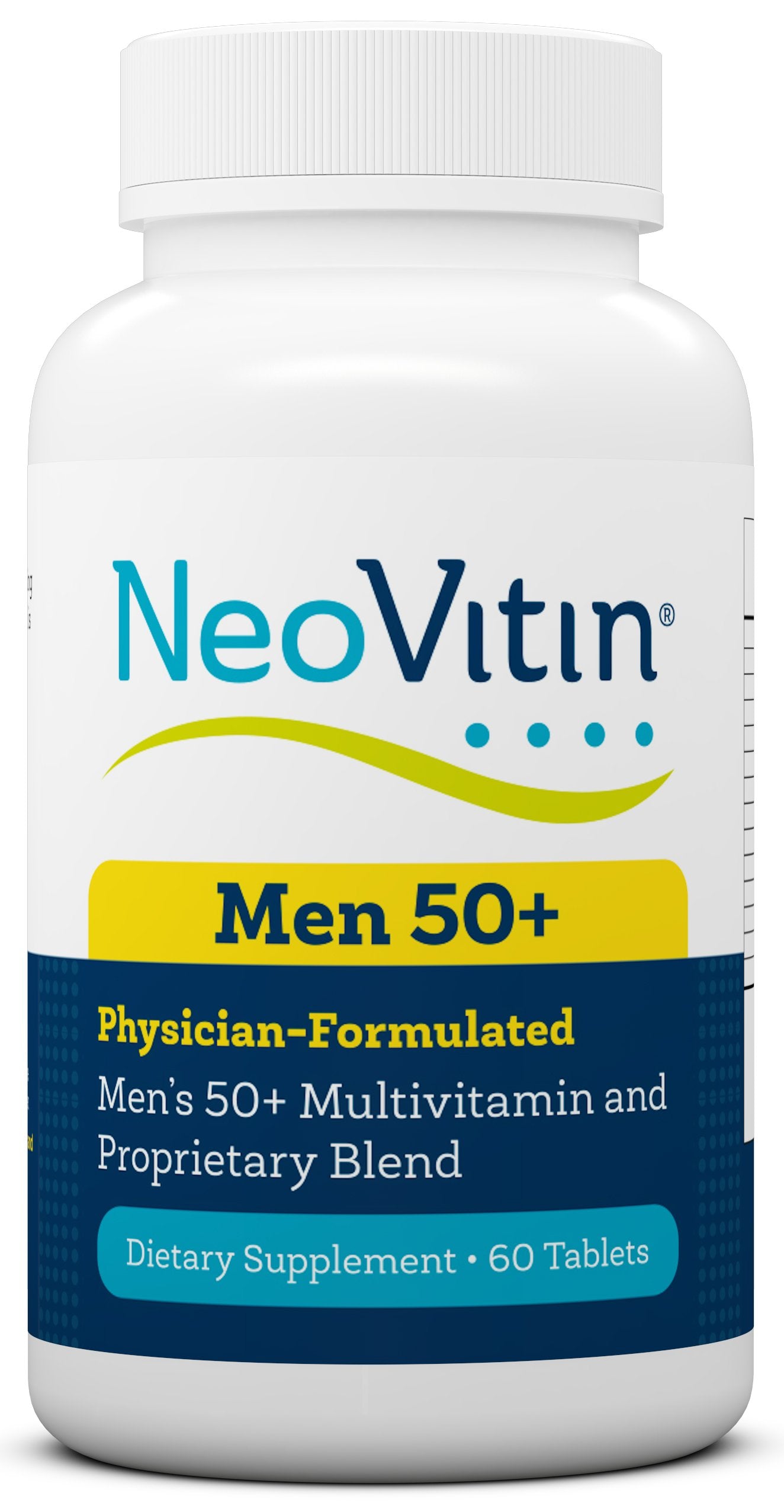 NeoVitin Men's 50+ Multivitamin/Multimineral Powder, 60 Count