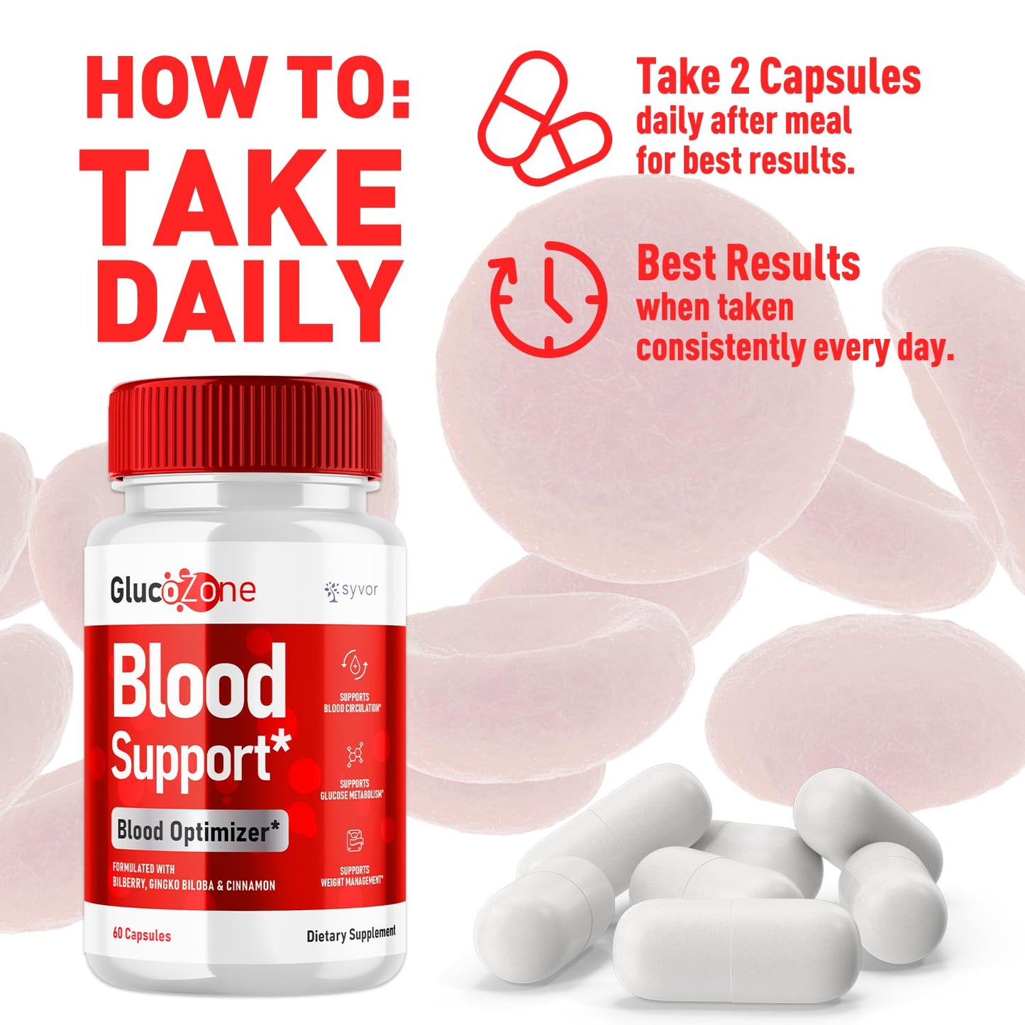 Syvor GlucoZone Capsule, 60 Capsules