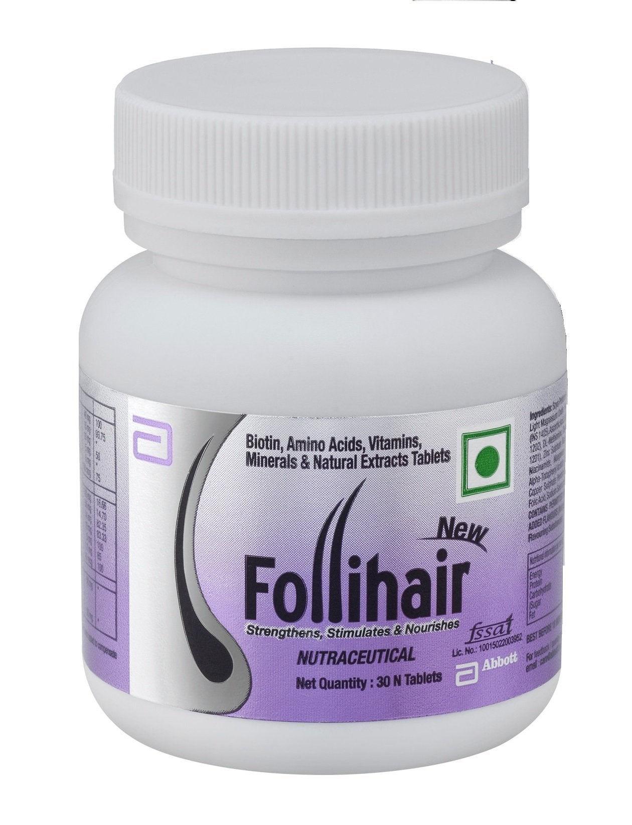 Follihair New 30 Tablets