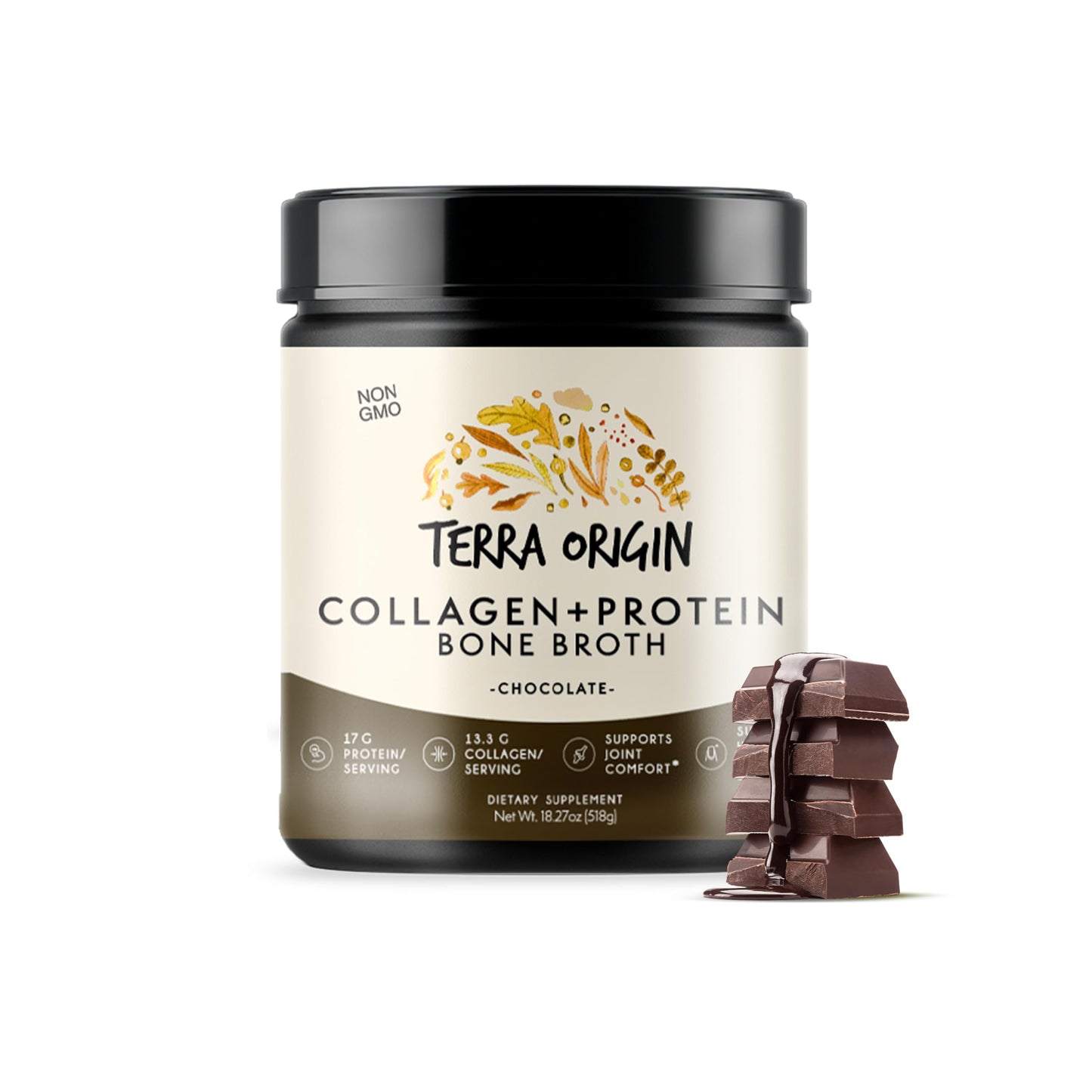 TERRA ORIGIN Collagen Peptides Powder 18.9 oz