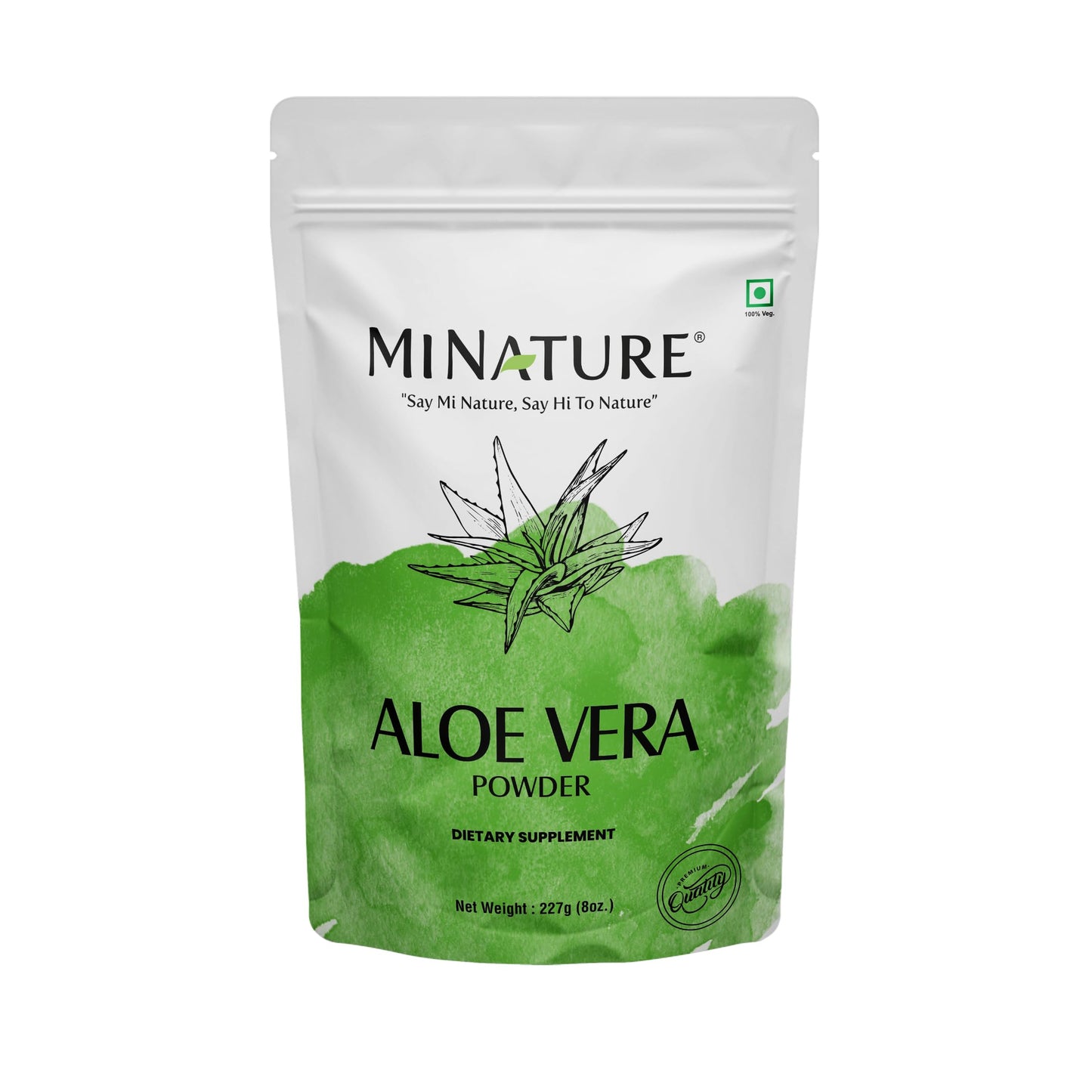 minature 100% Aloe Vera Powder, 8 oz