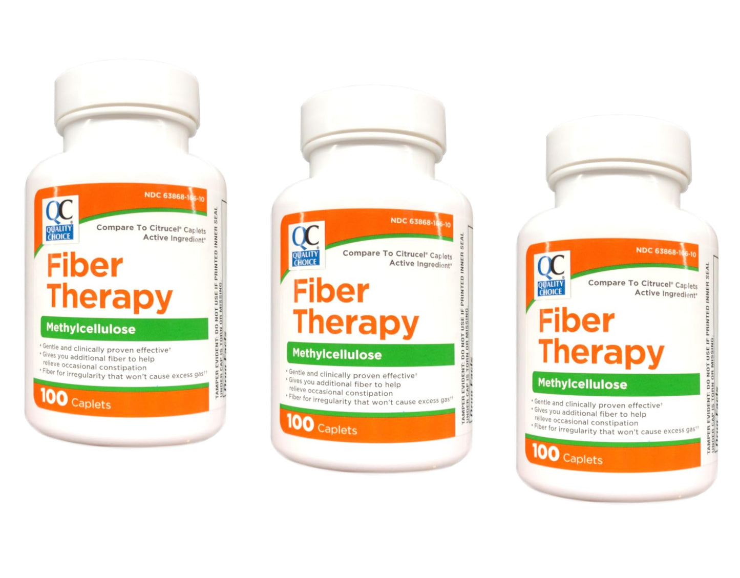 Quality Choice Fiber Therapy for Regularity Methylcellulose 500 mg Caplets 300