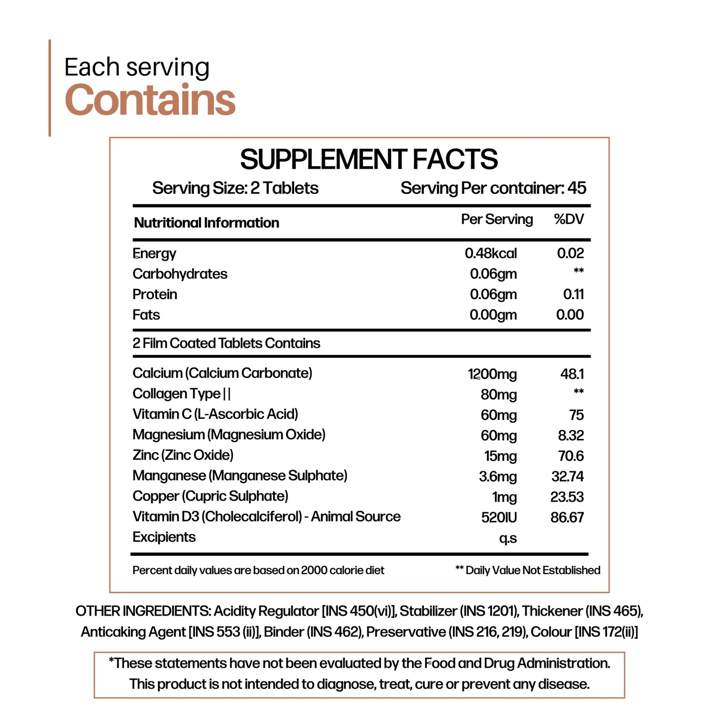 Cureayu Joint Support 90 Tablets