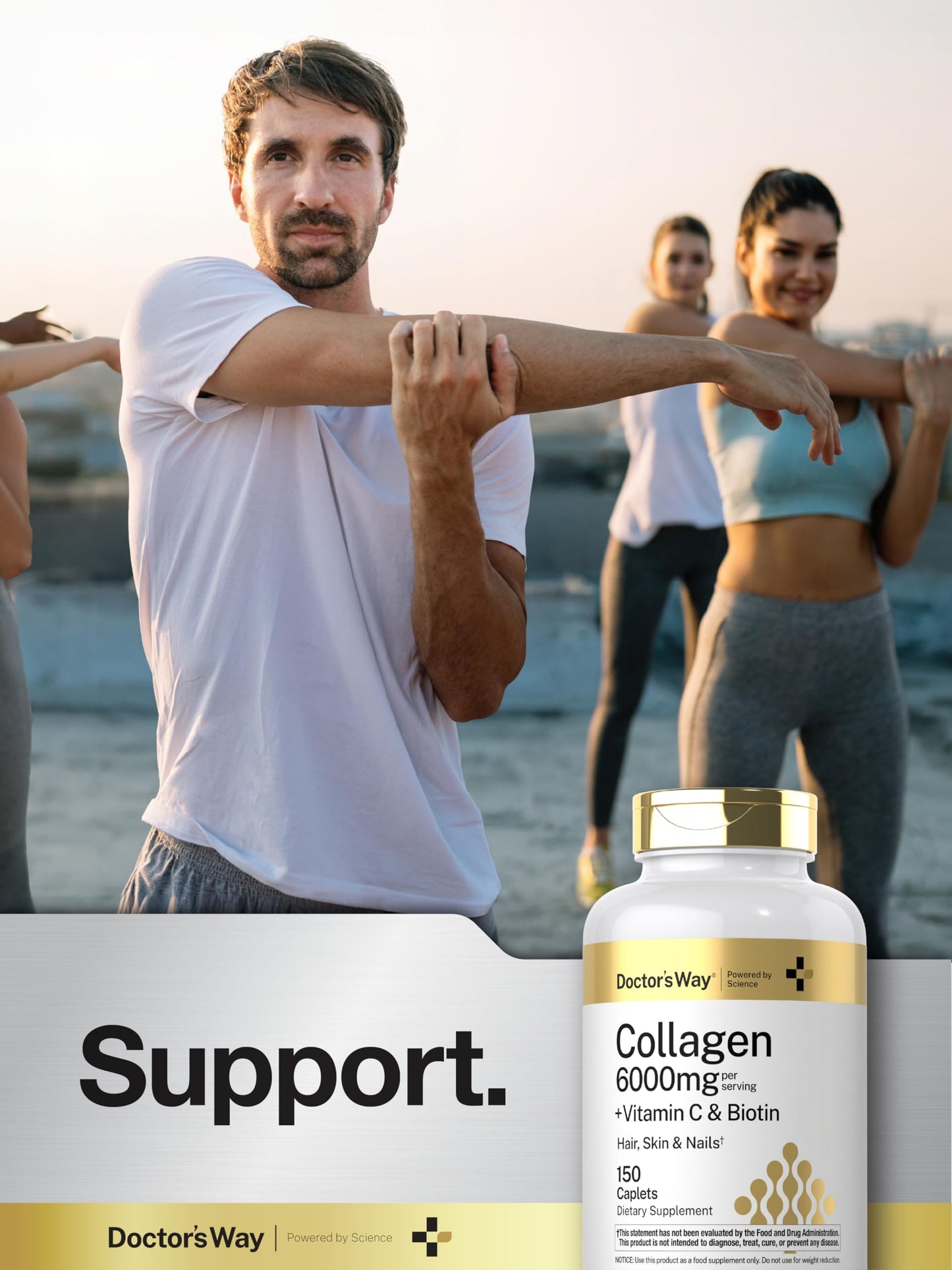 Doctor's Way Collagen Complex Caplets 150 Count