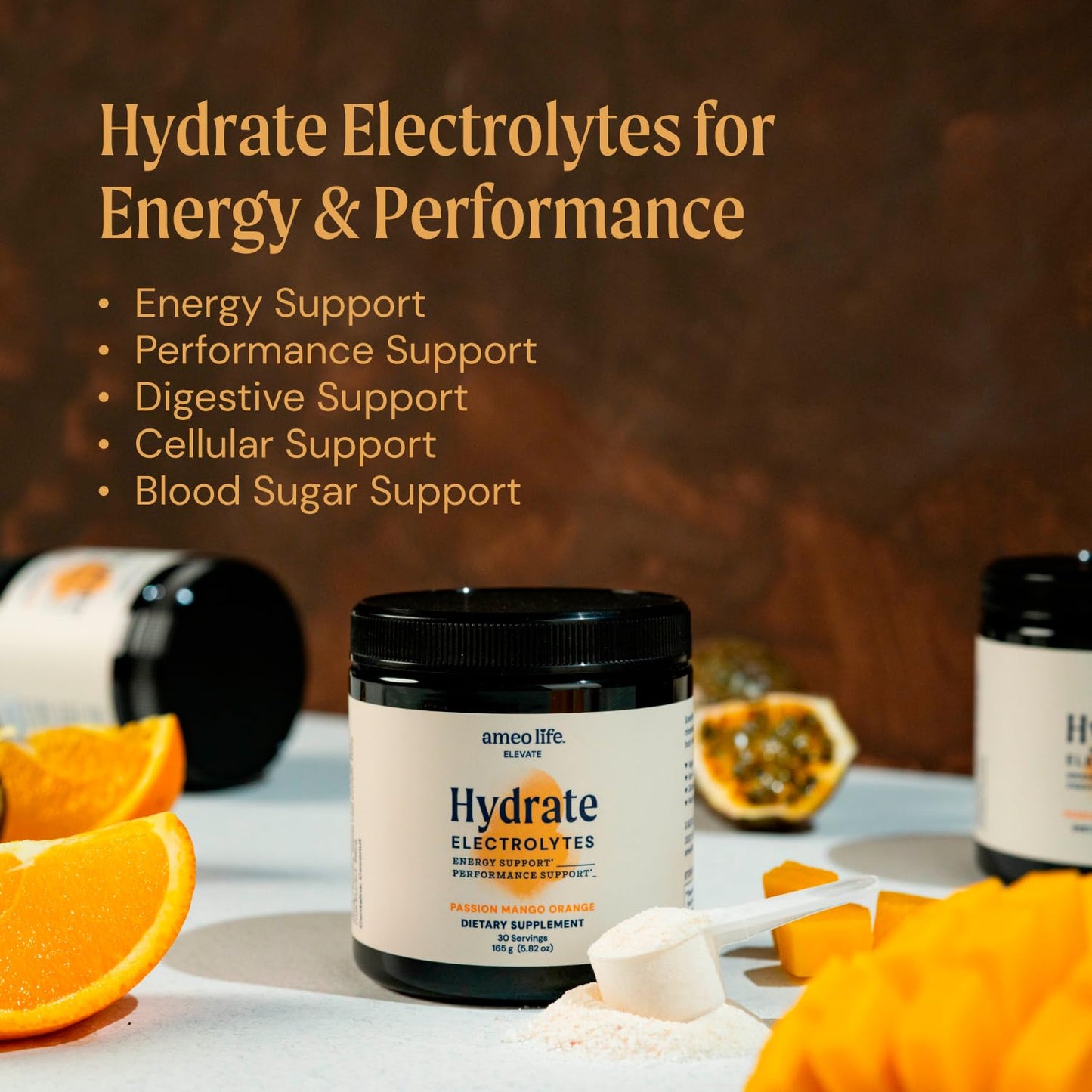 Ameo Life Hydrate Electrolyte Powder, 5.82 Ounce