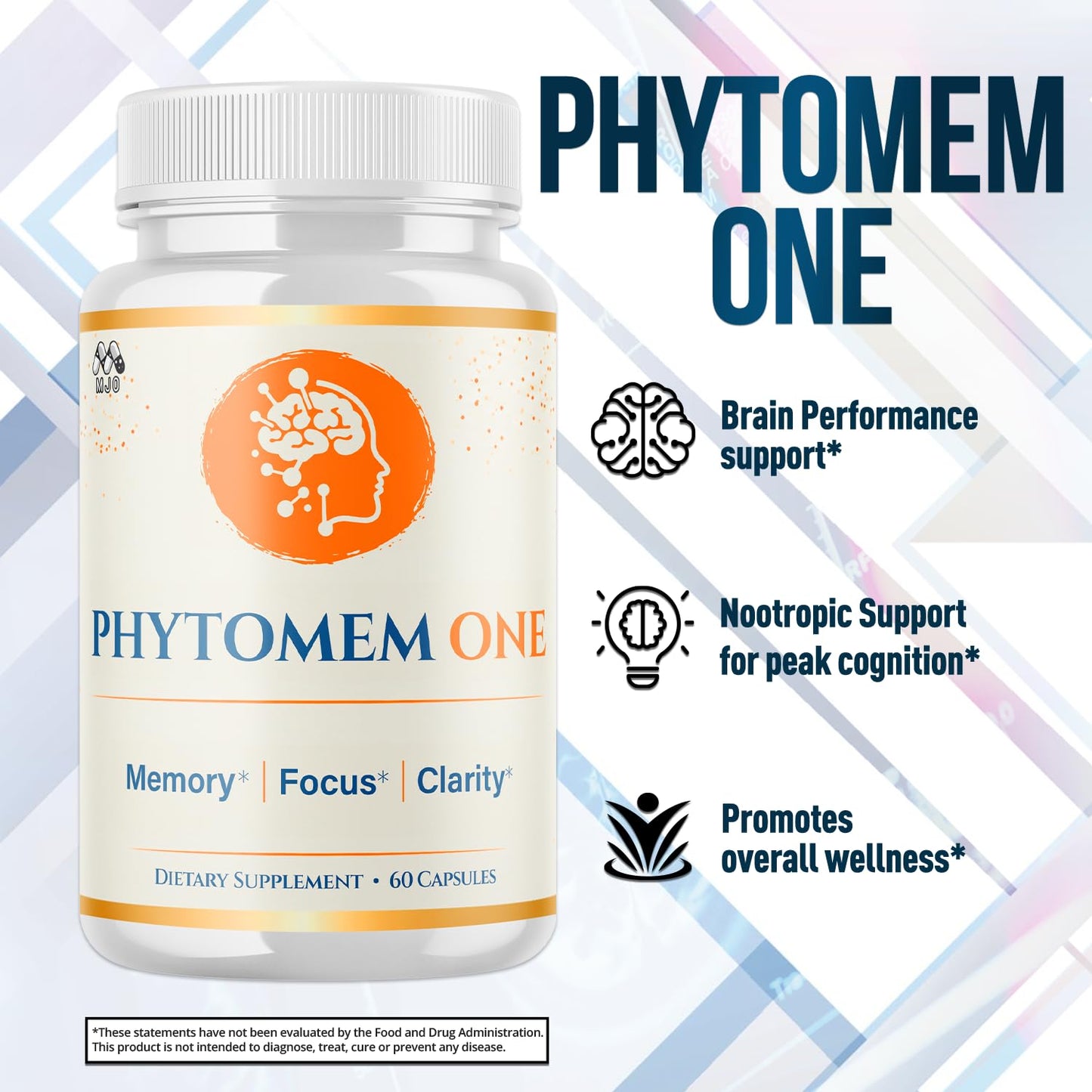 MJO Phytomem One Chewable 180 Capsules
