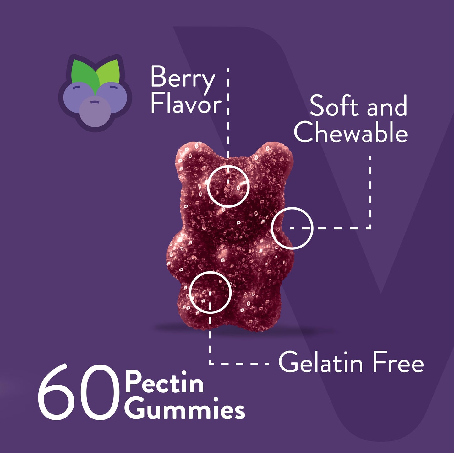 Viteey Melatonin Gummies 10mg, 60 Count