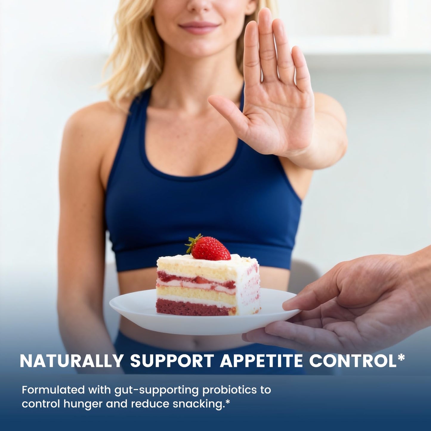 NUISM GLP-1 Supplement with Akkermansia Probiotic 100 Billion CFU–Hops & Eriocitrin for Appetite Control and Metabolic Support Capsule 90 Count