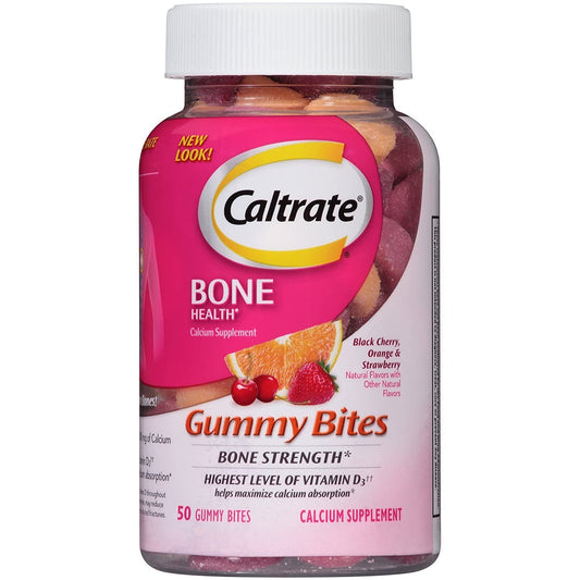Caltrate +D Gummy Bites 50 Count