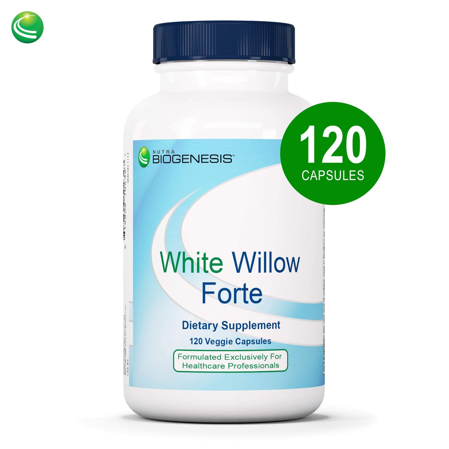 Nutra BioGenesis White Willow Forte Capsules 120