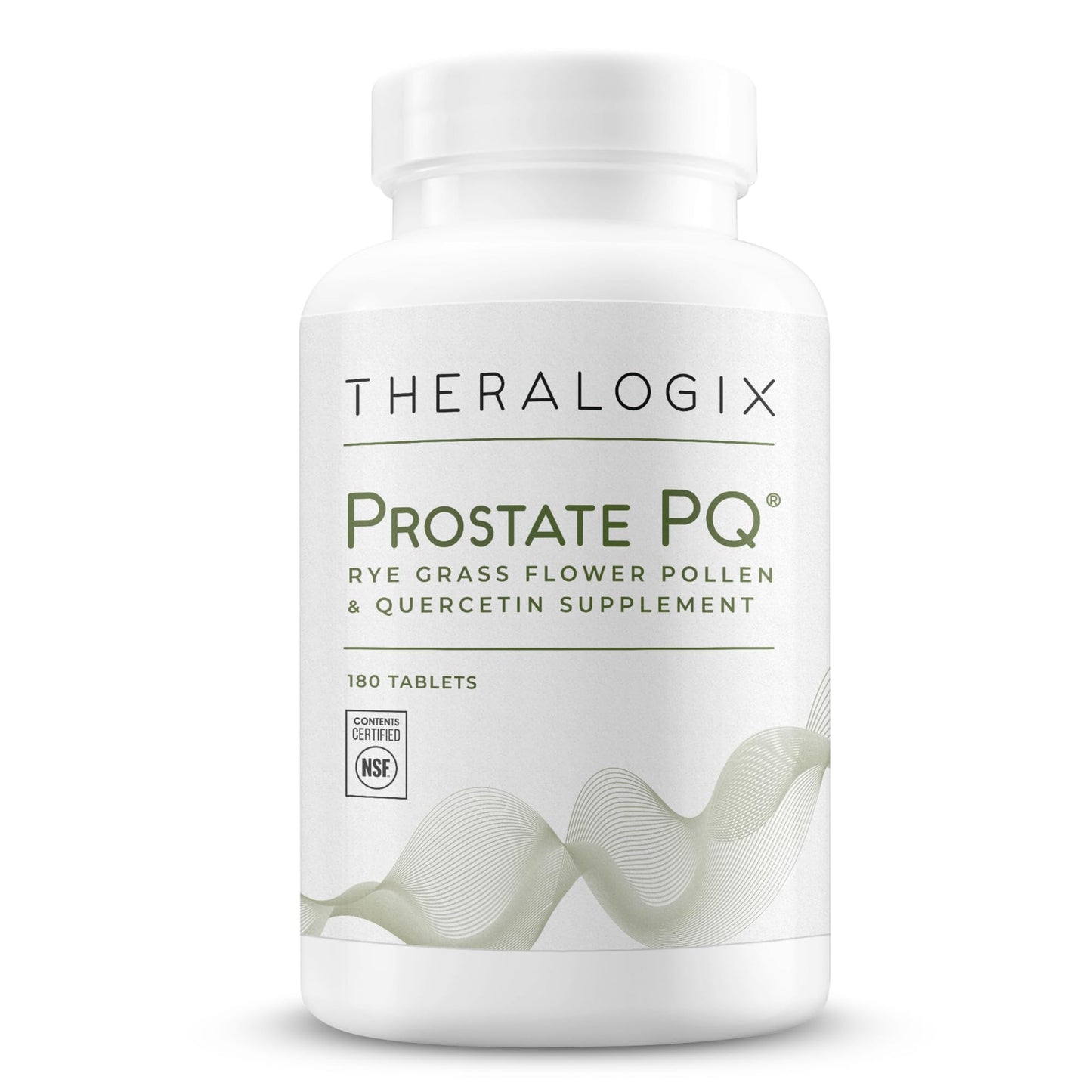 Theralogix Prostate PQ Rye Grass Pollen Extract & Quercetin, 180 Tablets