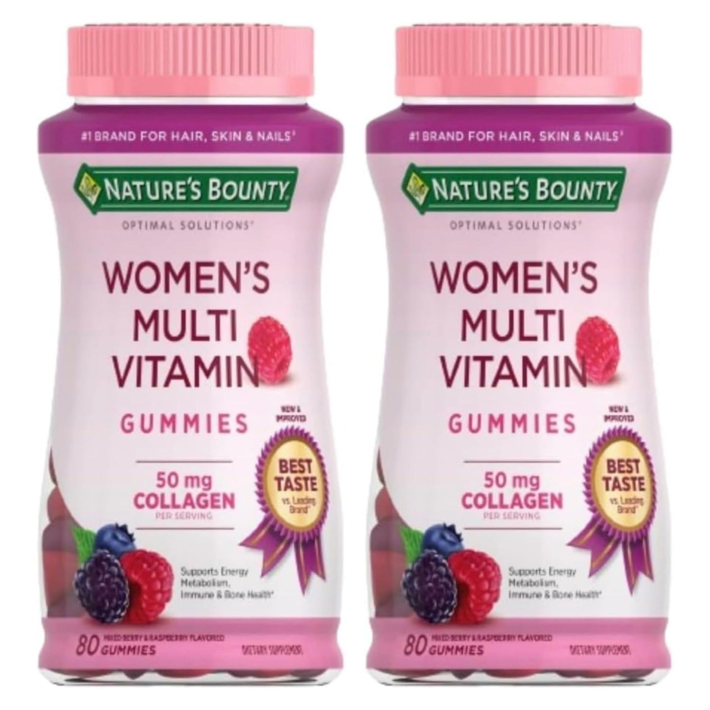 Nature's Bounty Optimal Solutions Women's Multivitamin Gummies, 120 Gummies