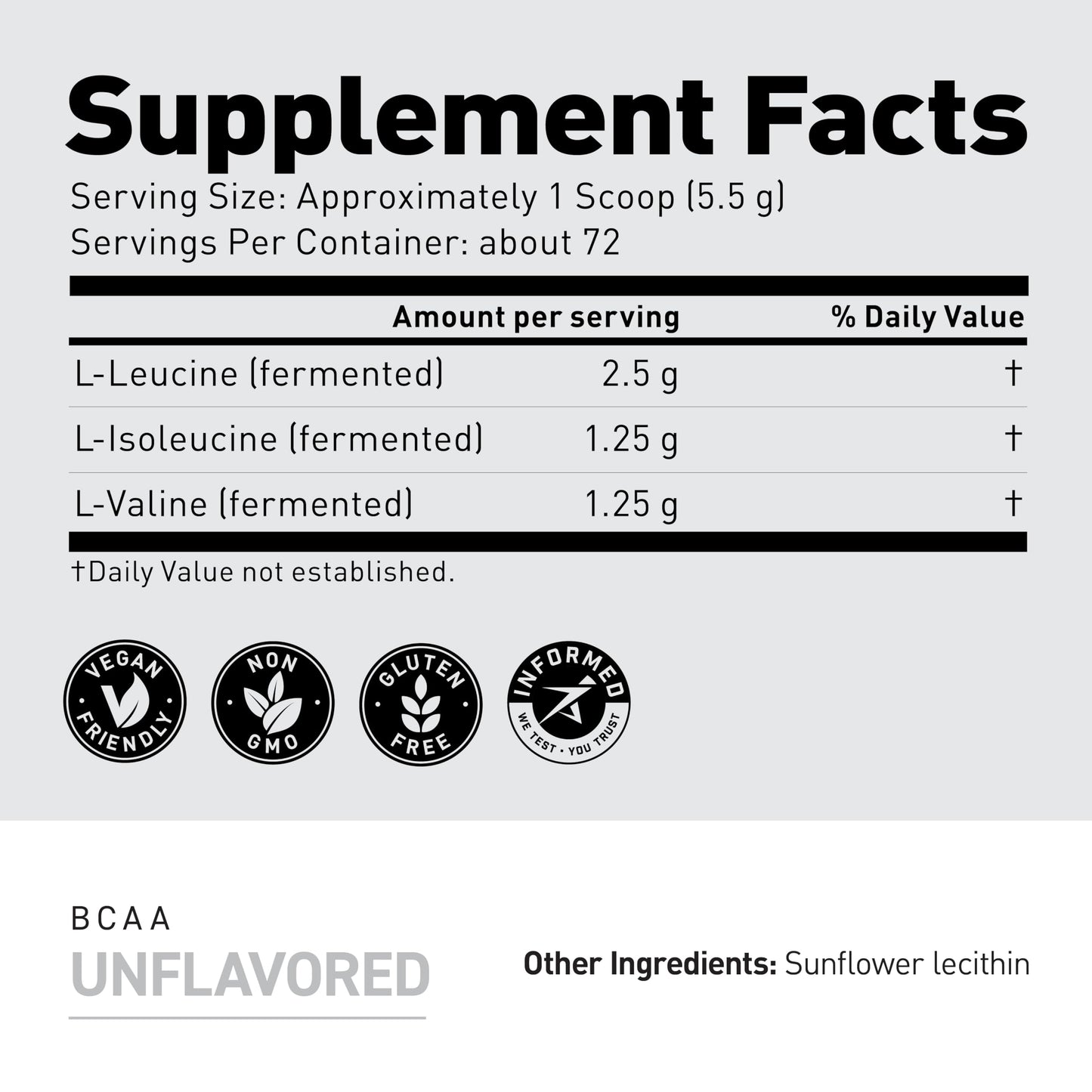 Kaged BCAA Powder, 14.11 oz