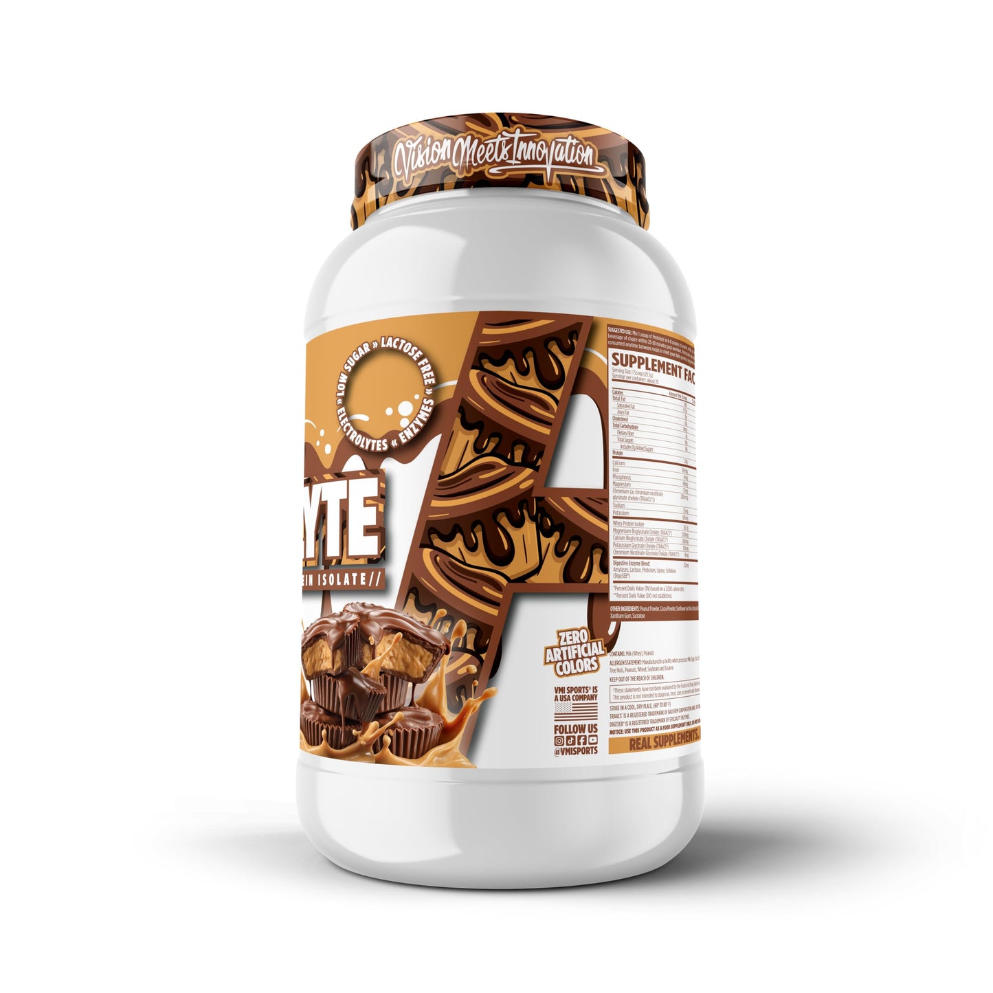 VMI Sports ProtoLyte Whey Isolate Protein Powder 25.6 oz