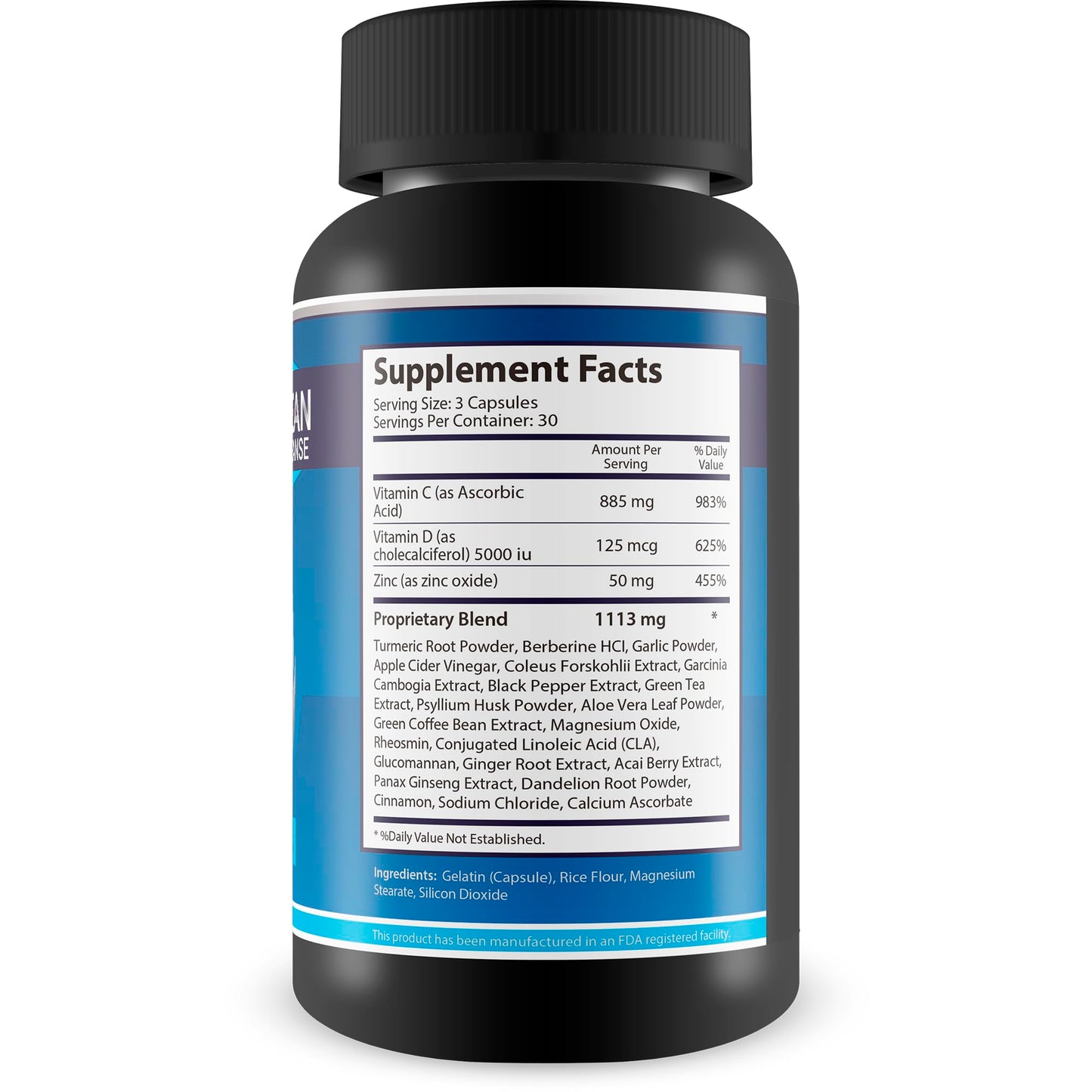Happy Health Marketplace Max Metilean Detox Cleanse Capsule 90 Count