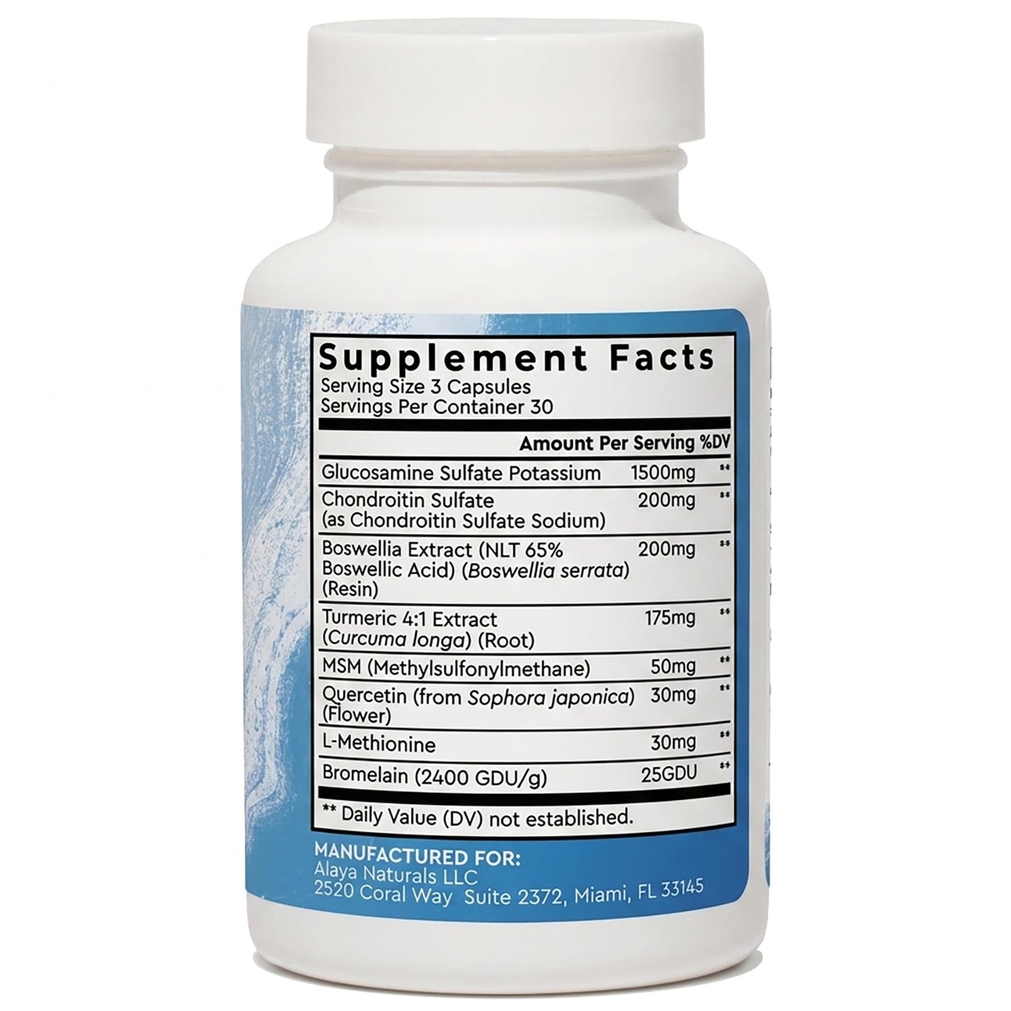 Alaya Naturals Joint Support Capsule 90 Count