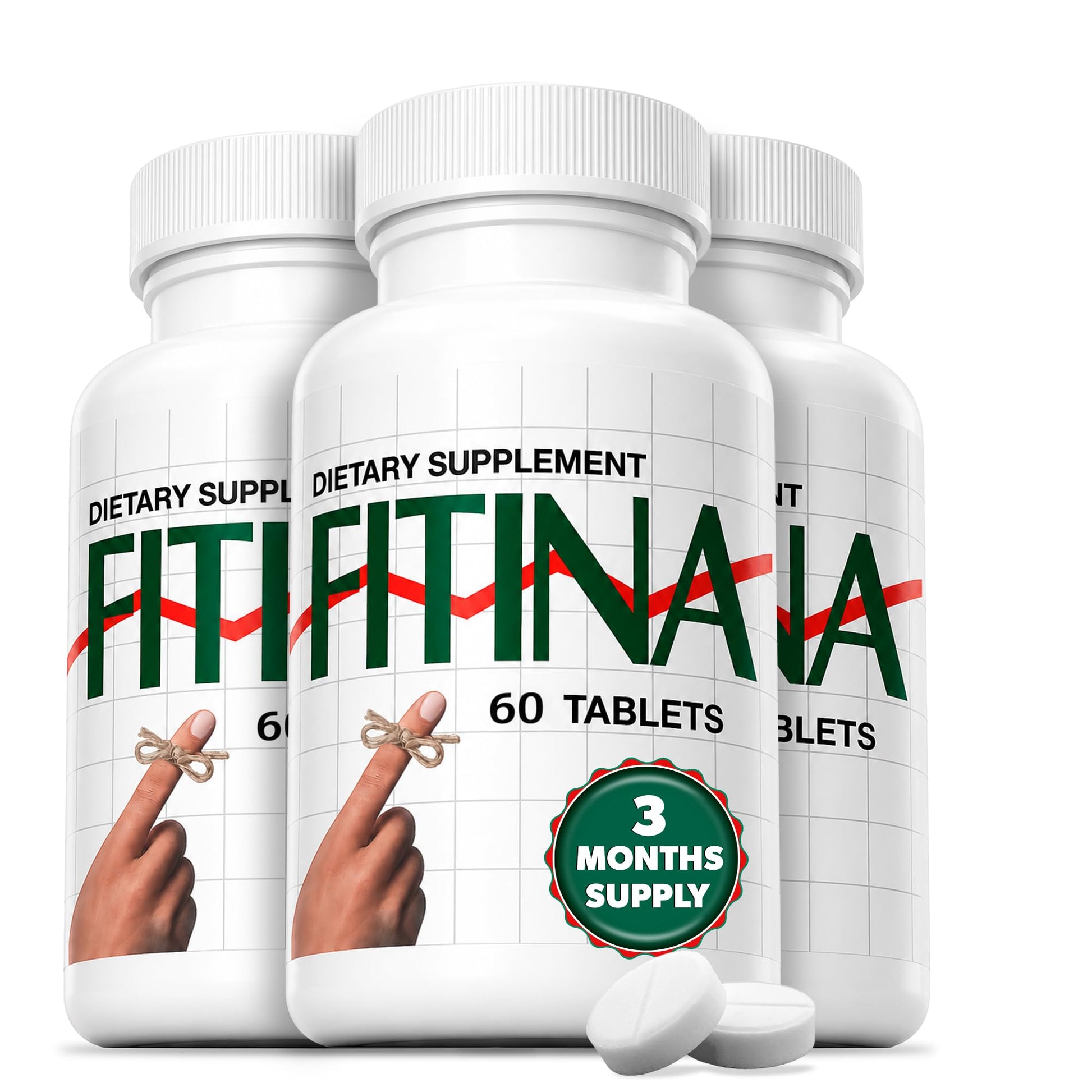 Fitina Brain Supplement with B6 & Thiamine 180 Tablets