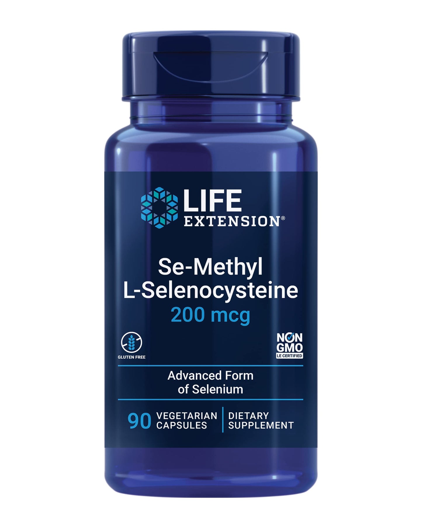 Life Extension Se-Methyl L-Selenocysteine Capsules 90 Count
